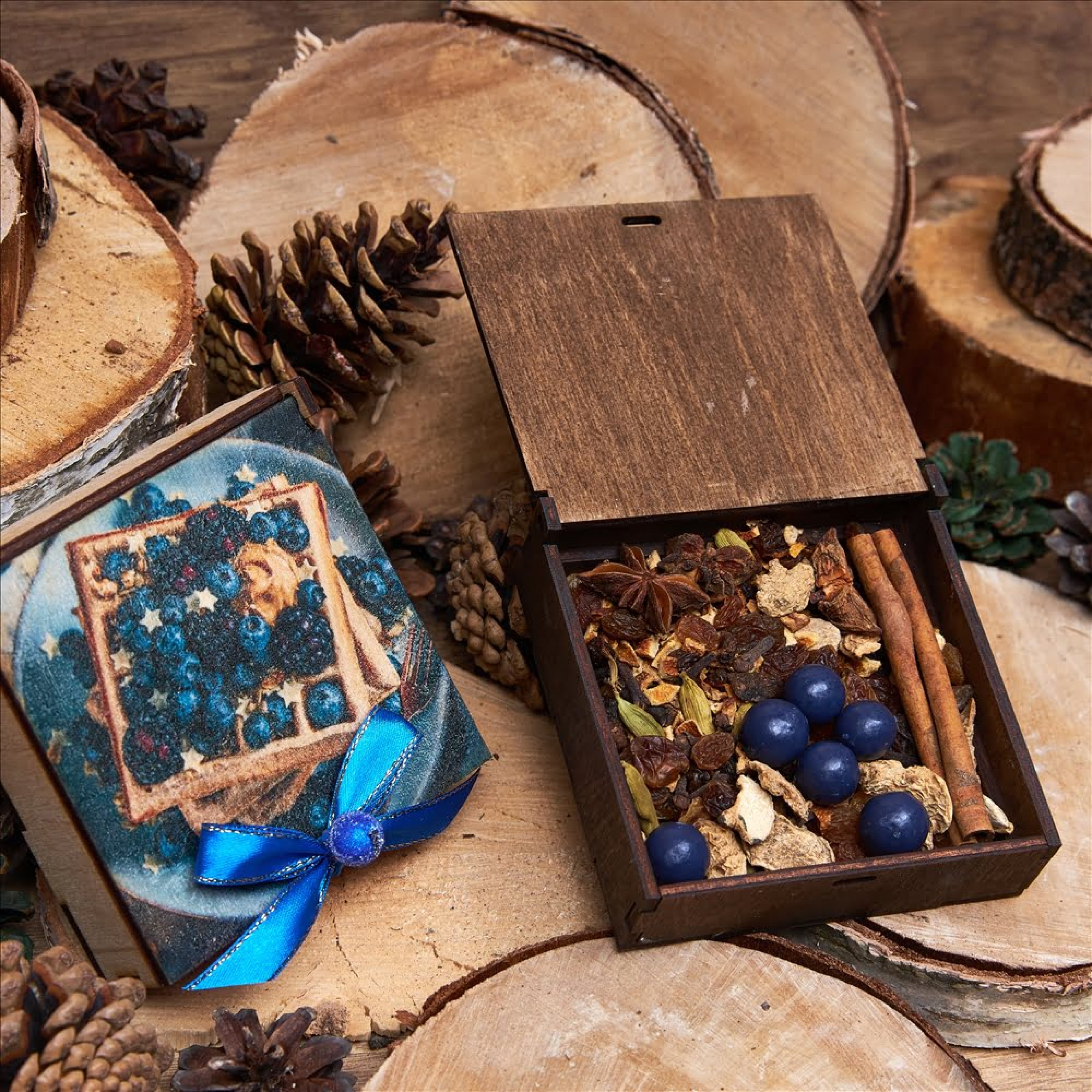 Подарочный набор «Глинтвейн с черникой»