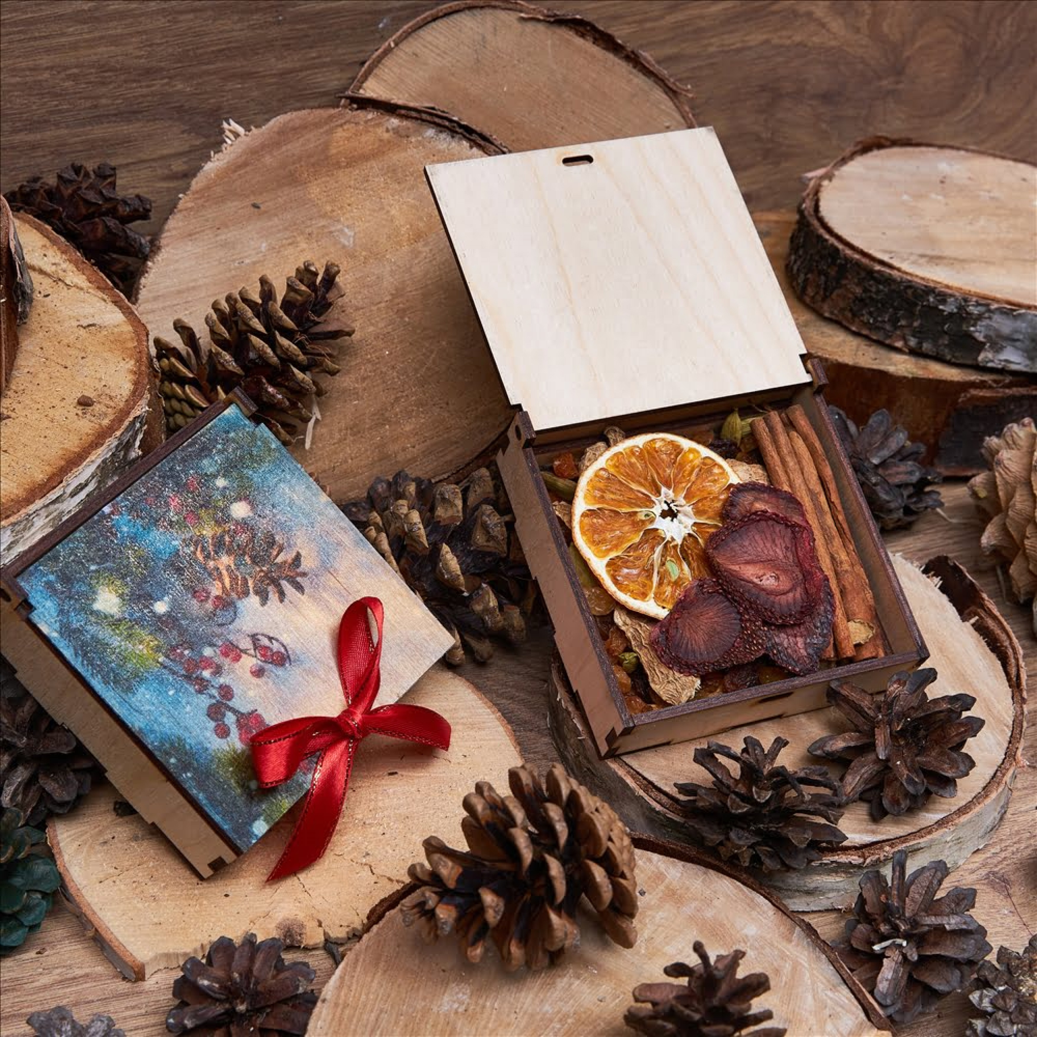 Подарочный набор «Глинтвейн с клубникой»