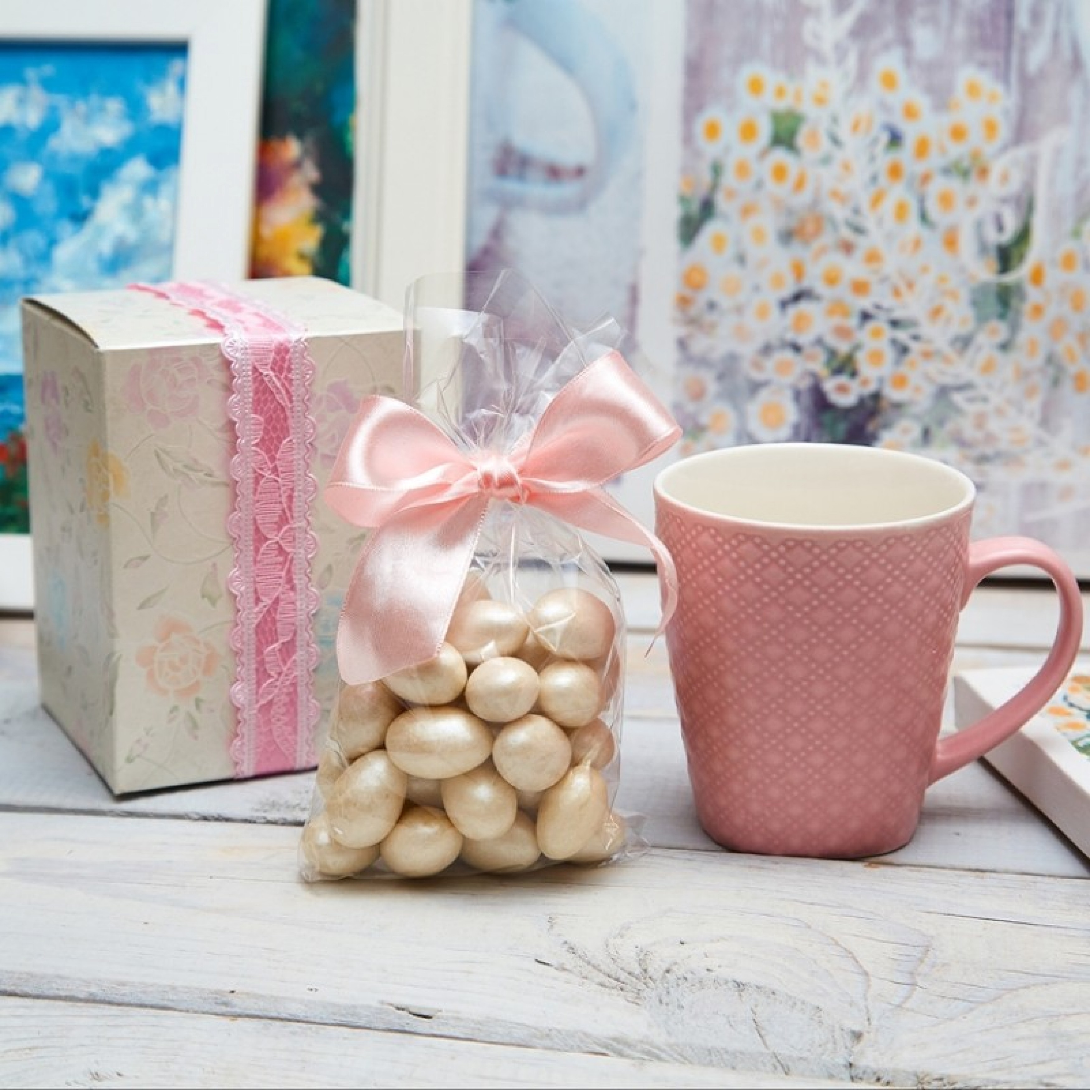 Подарочный набор «Розовый жемчуг»