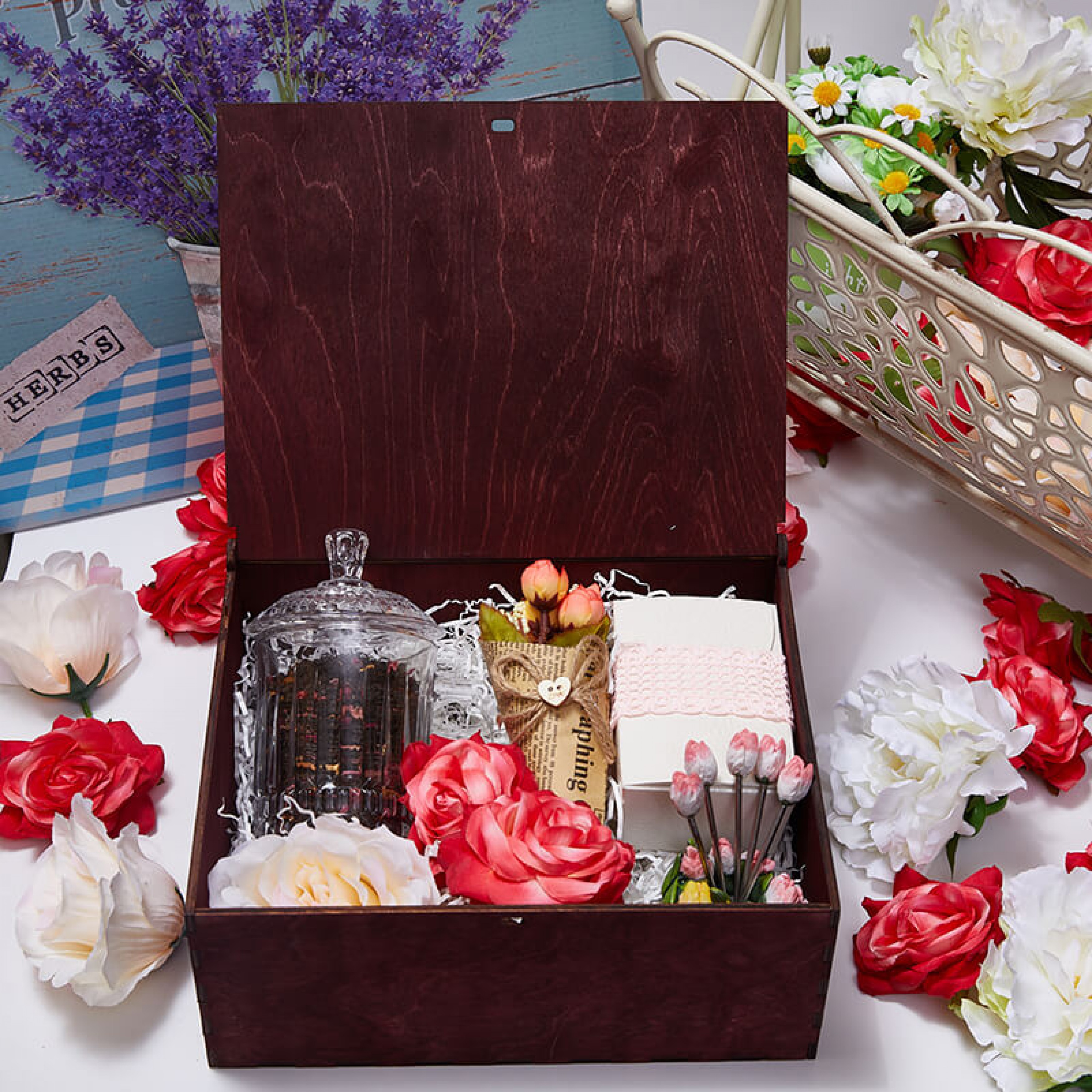 Подарочный набор «Тюльпаны»