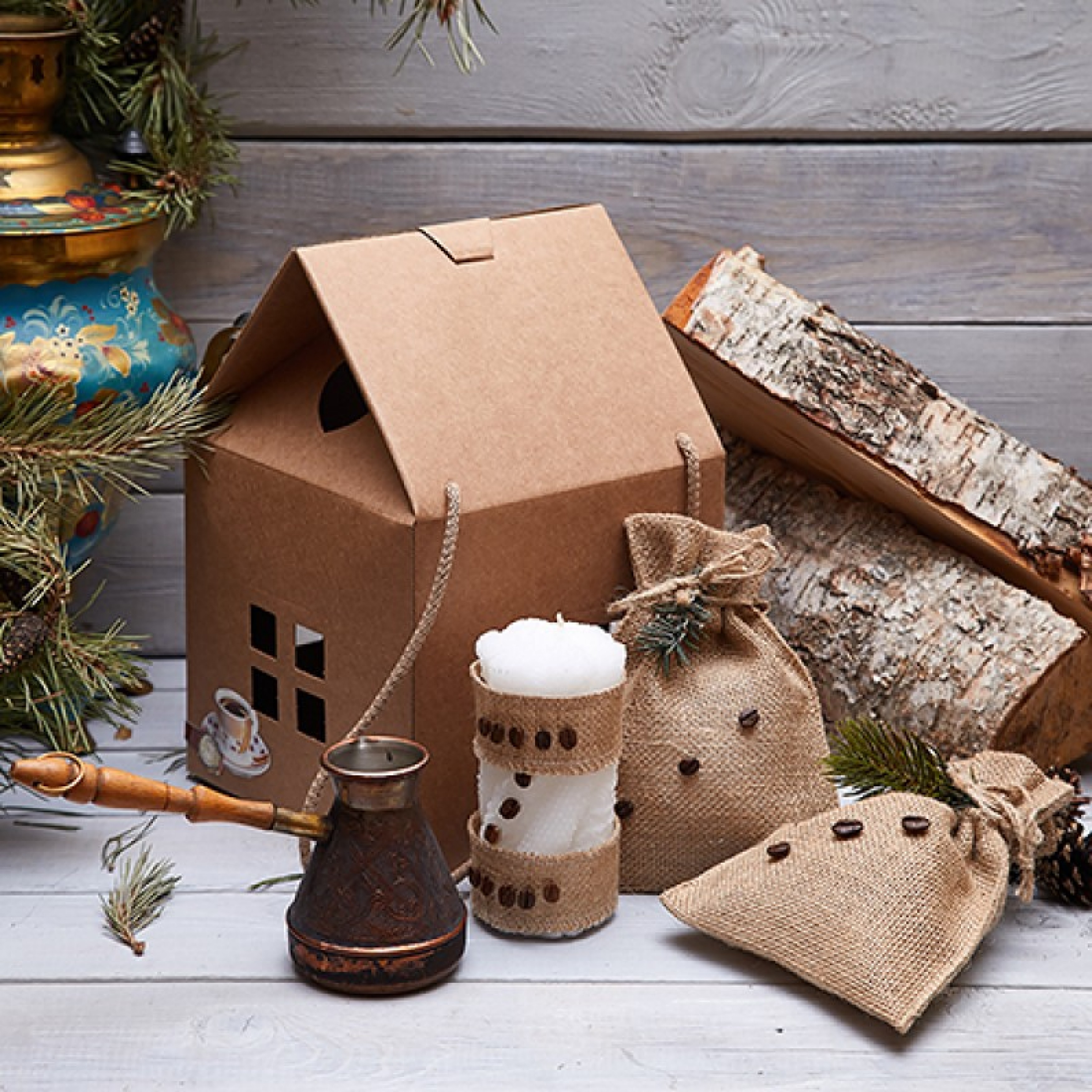 Подарочный набор «Кофейный домик»