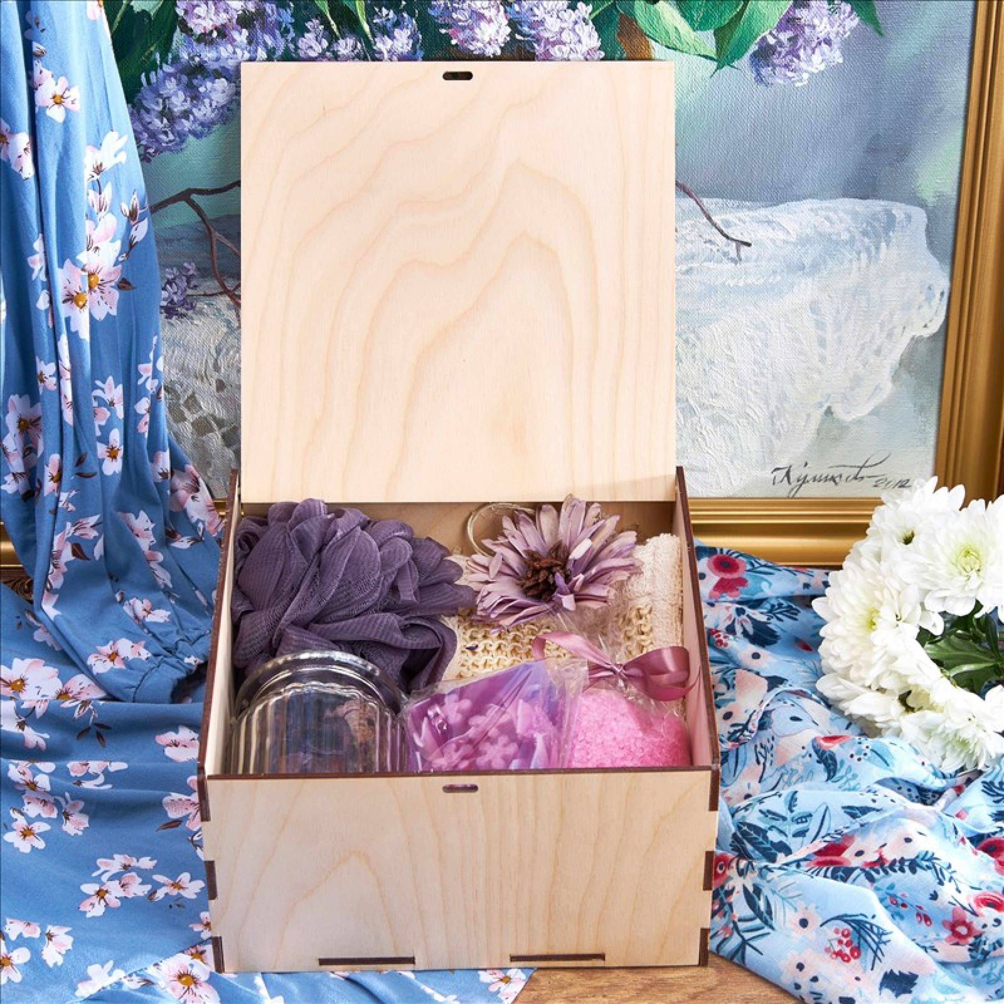 Подарочный набор "Гербера"