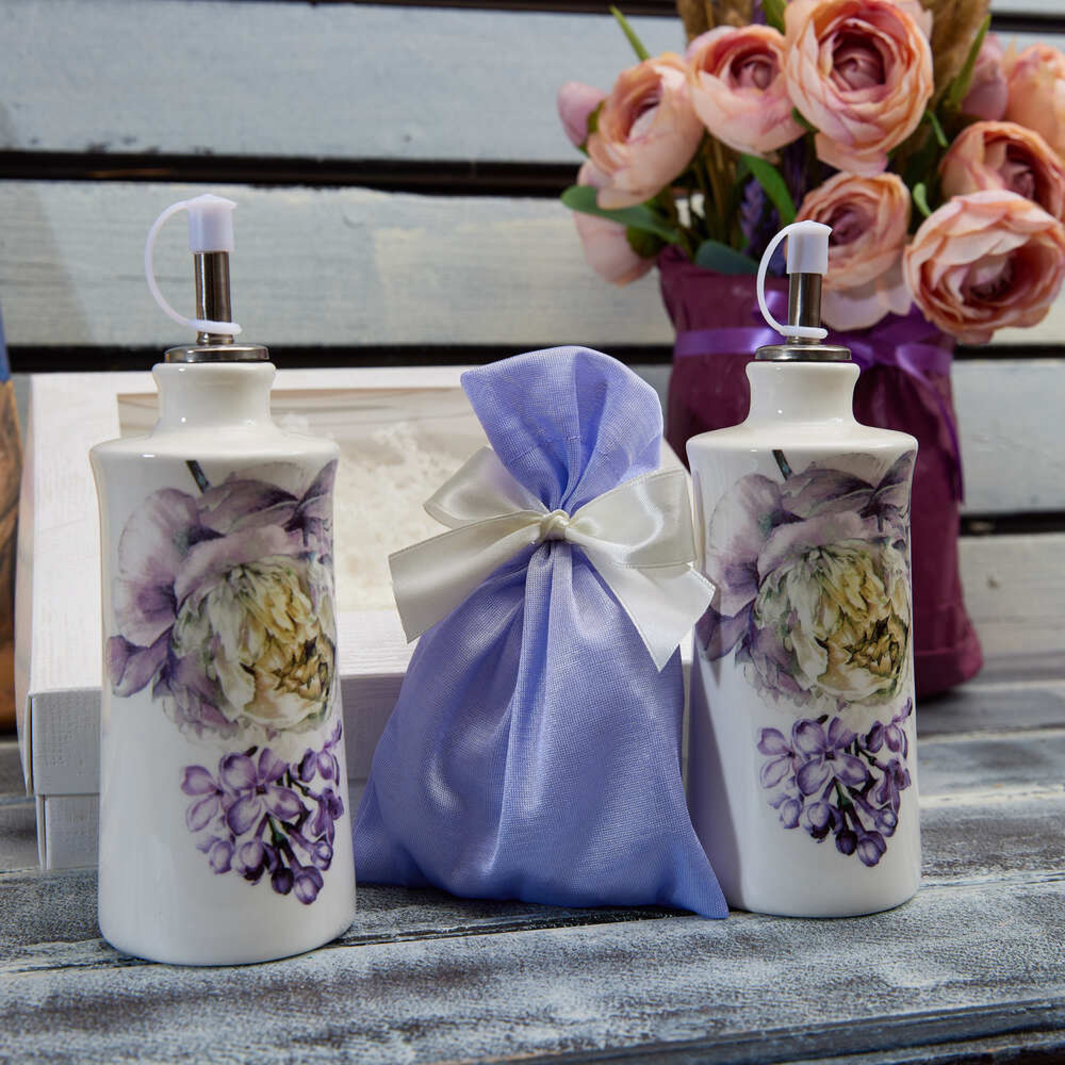 Подарочный набор «Сиреневый букет»