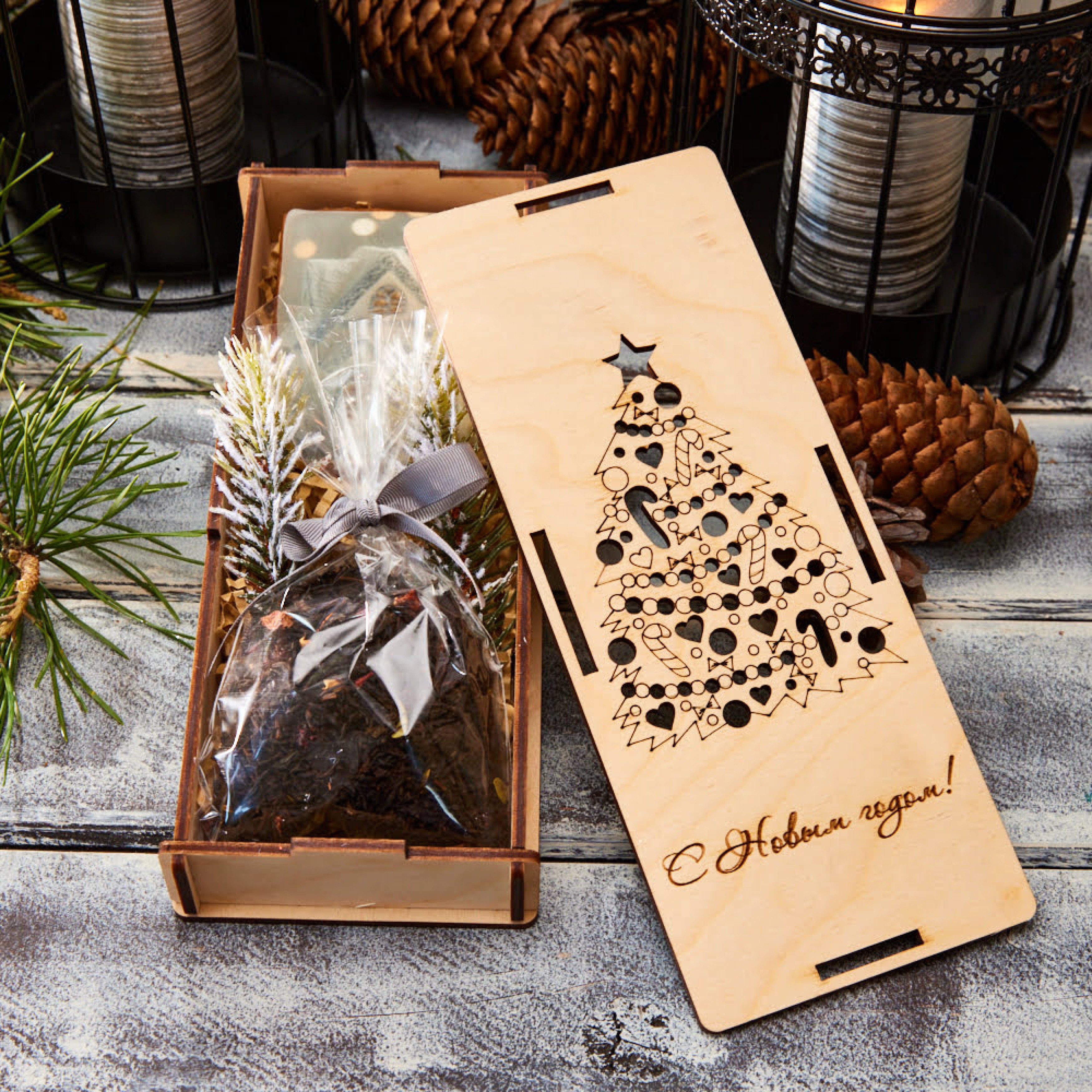 подарочный набор «Пряничная открытка»