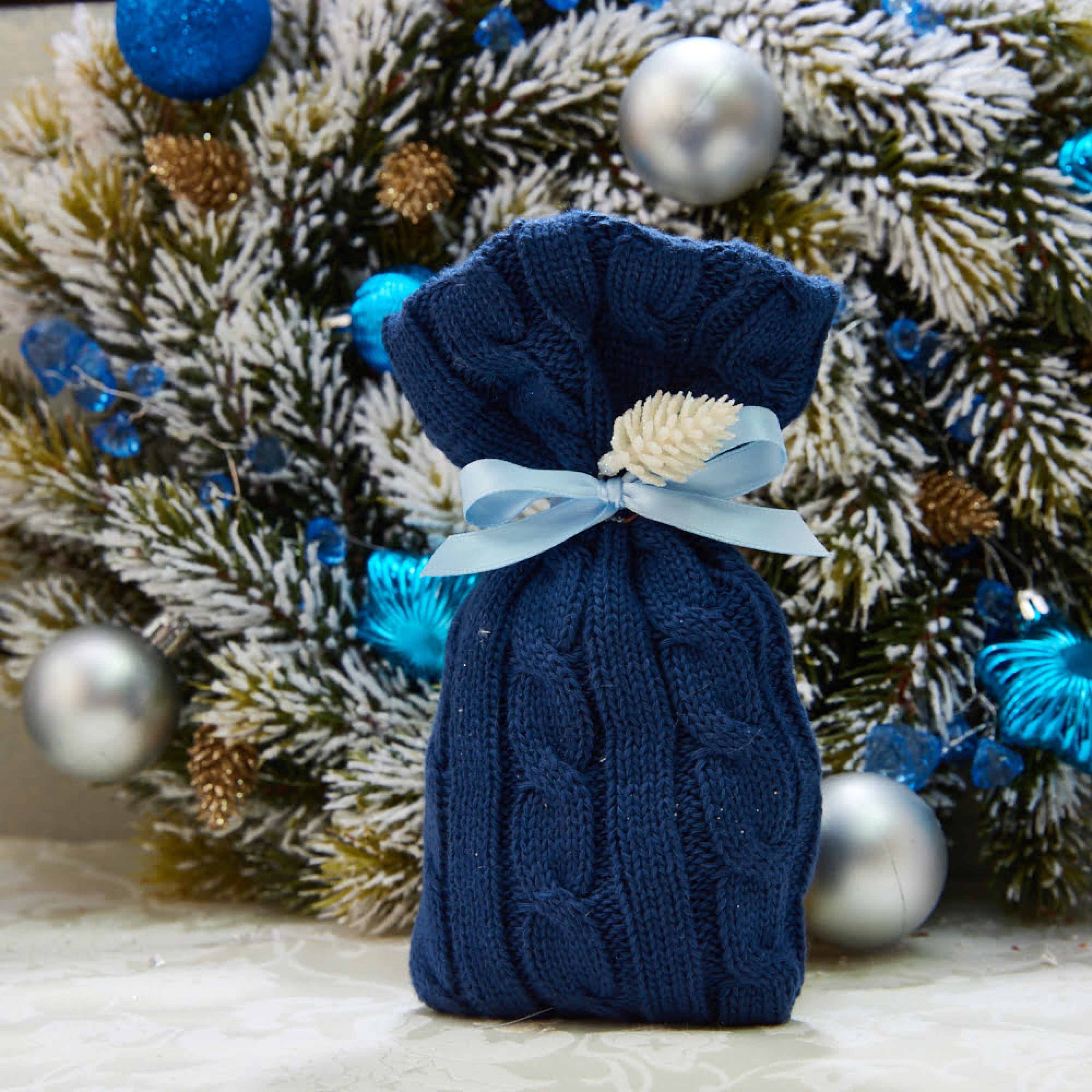 ПОДАРОЧНЫЙ СЛАДКИЙ МЕШОЧЕК «ПУШИСТЫЙ СНЕГ»