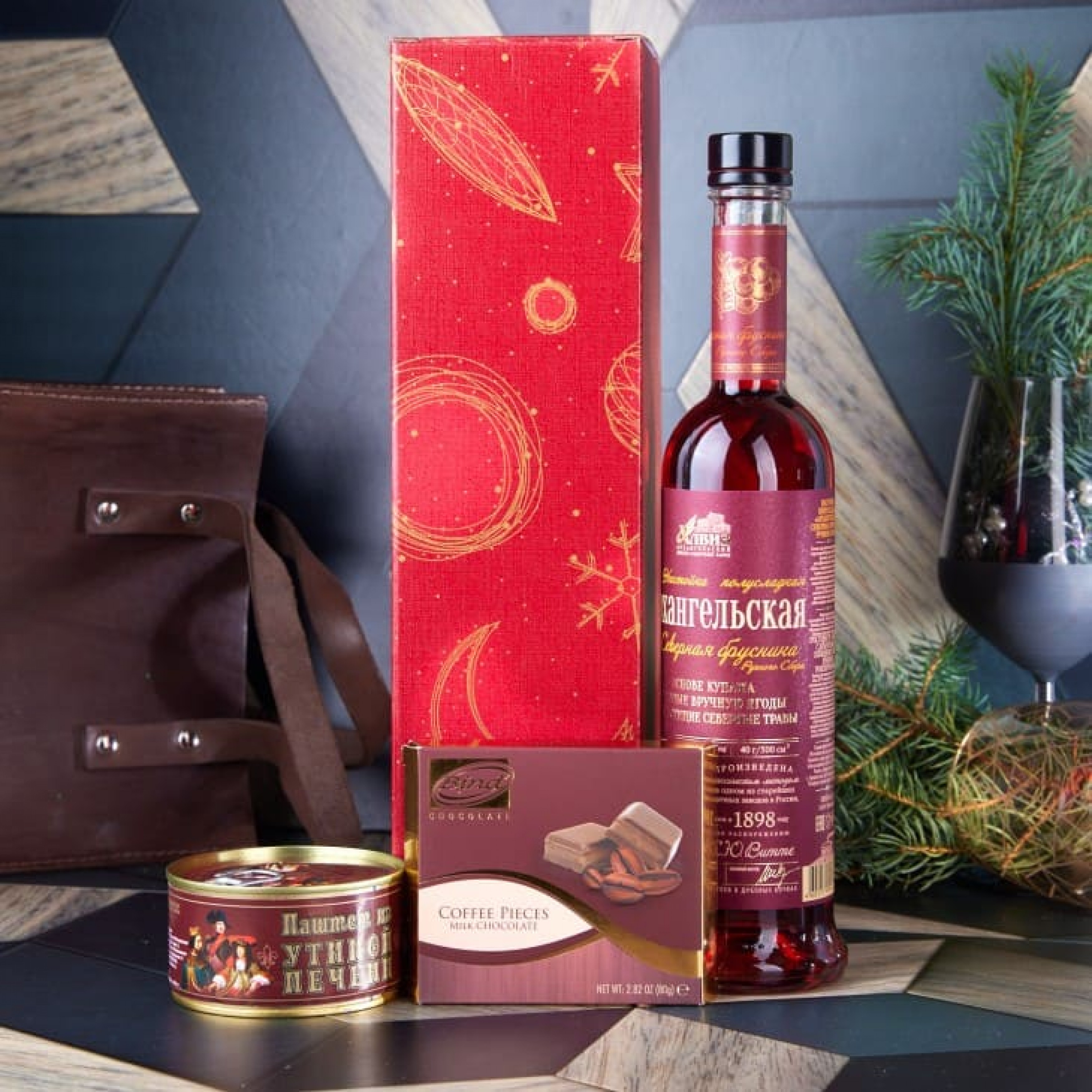 Подарочный набор "БРУСНИЧНАЯ"