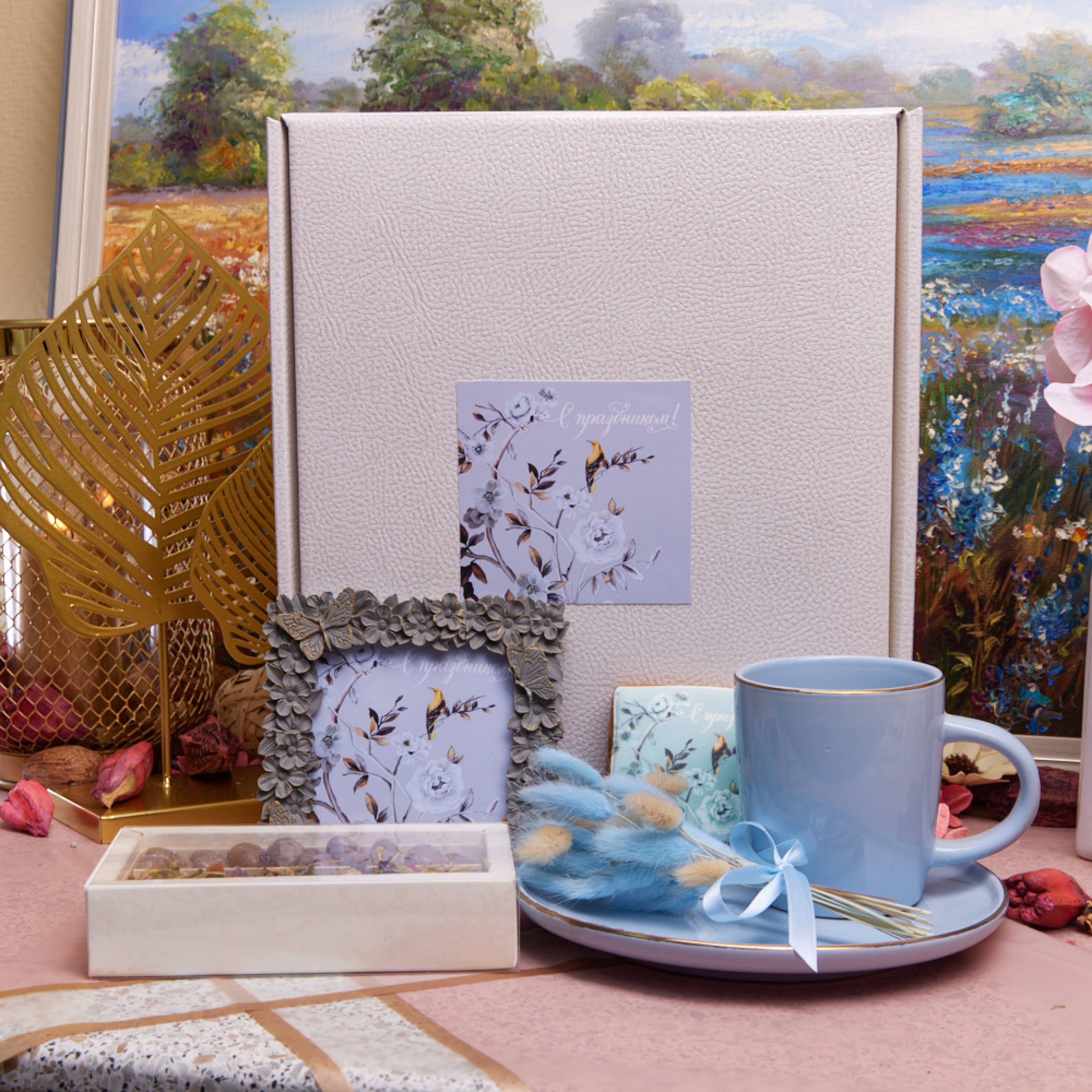 Подарочный набор "Весенняя птица"