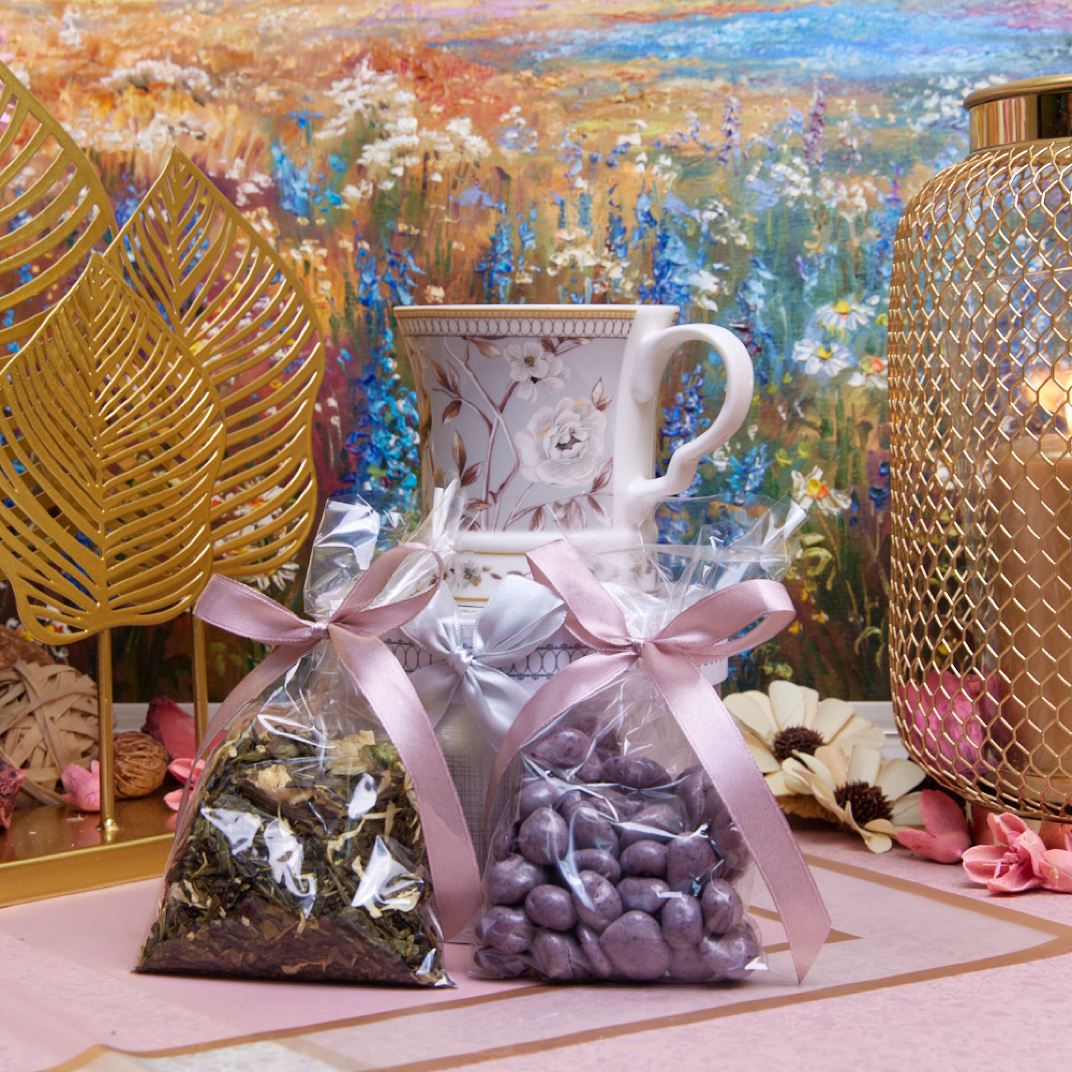 ПОДАРОЧНЫЙ НАБОР «БЕЛЫЕ ЦВЕТЫ»