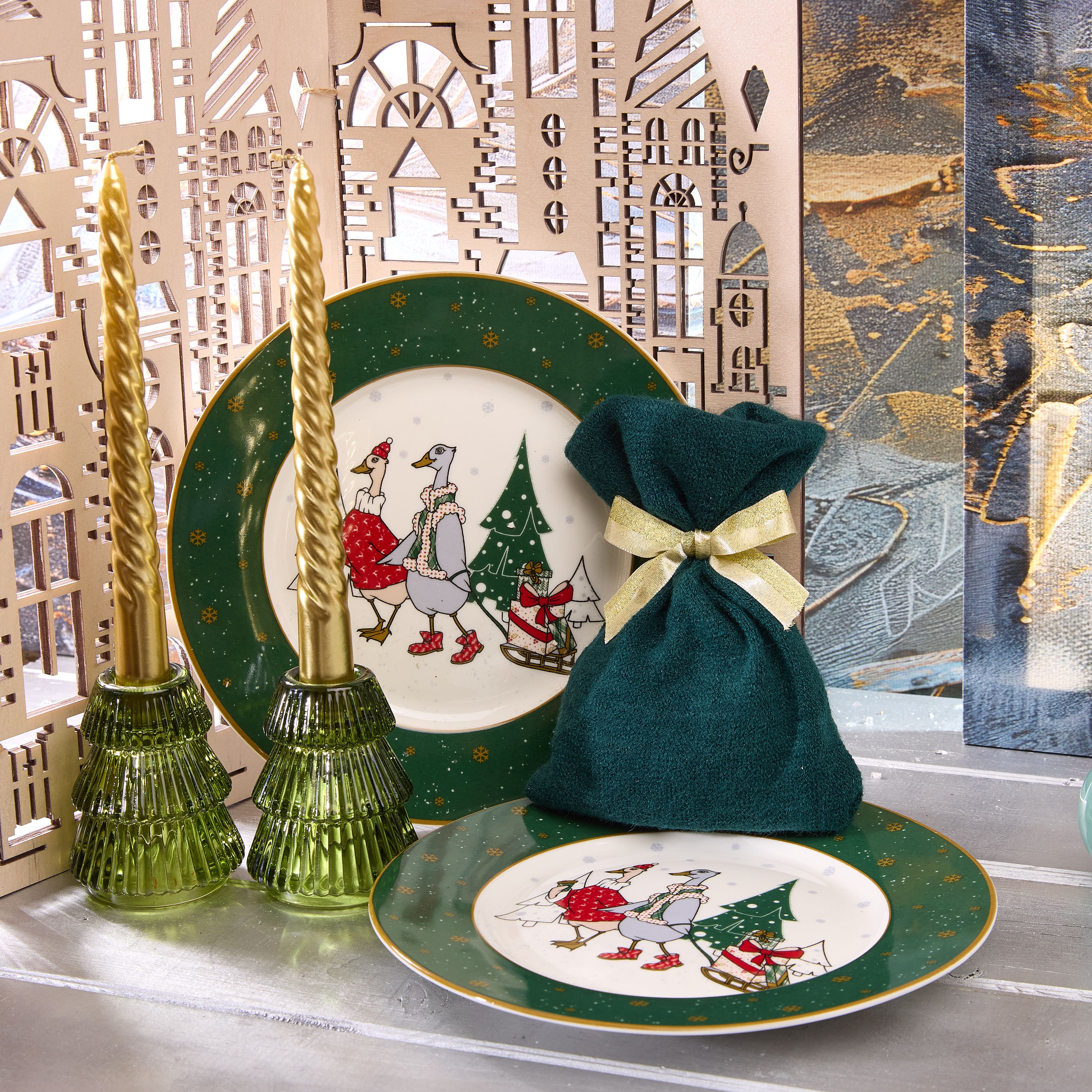 Подарочный набор "ГУСИ И ЁЛКА"