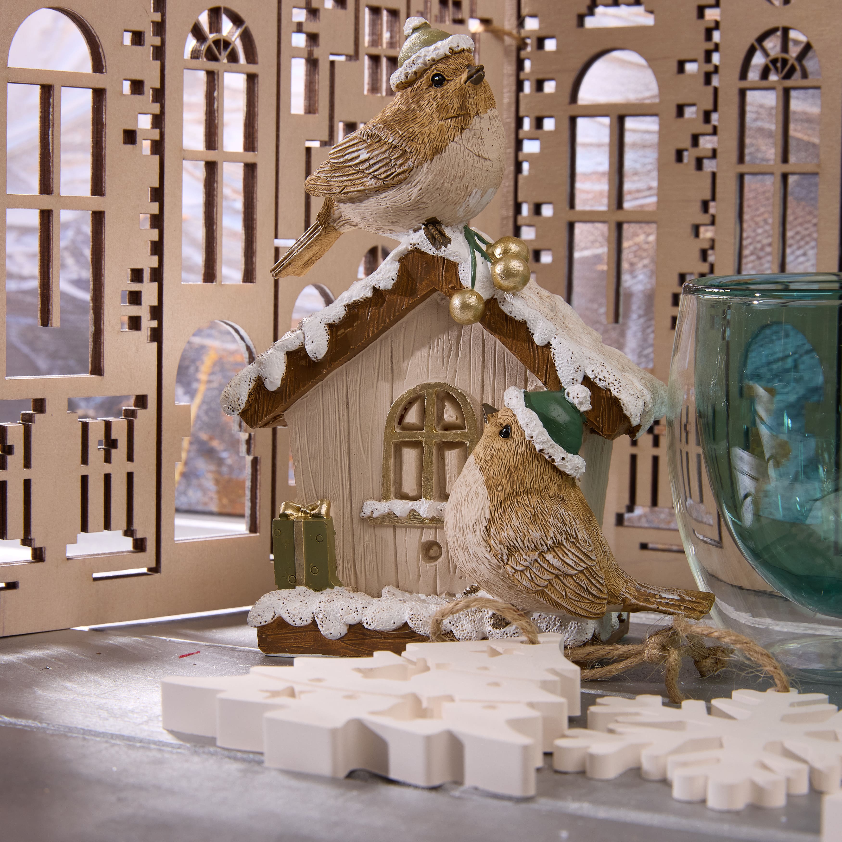 Подарочный набор "ДОМИК С ПТИЦАМИ"