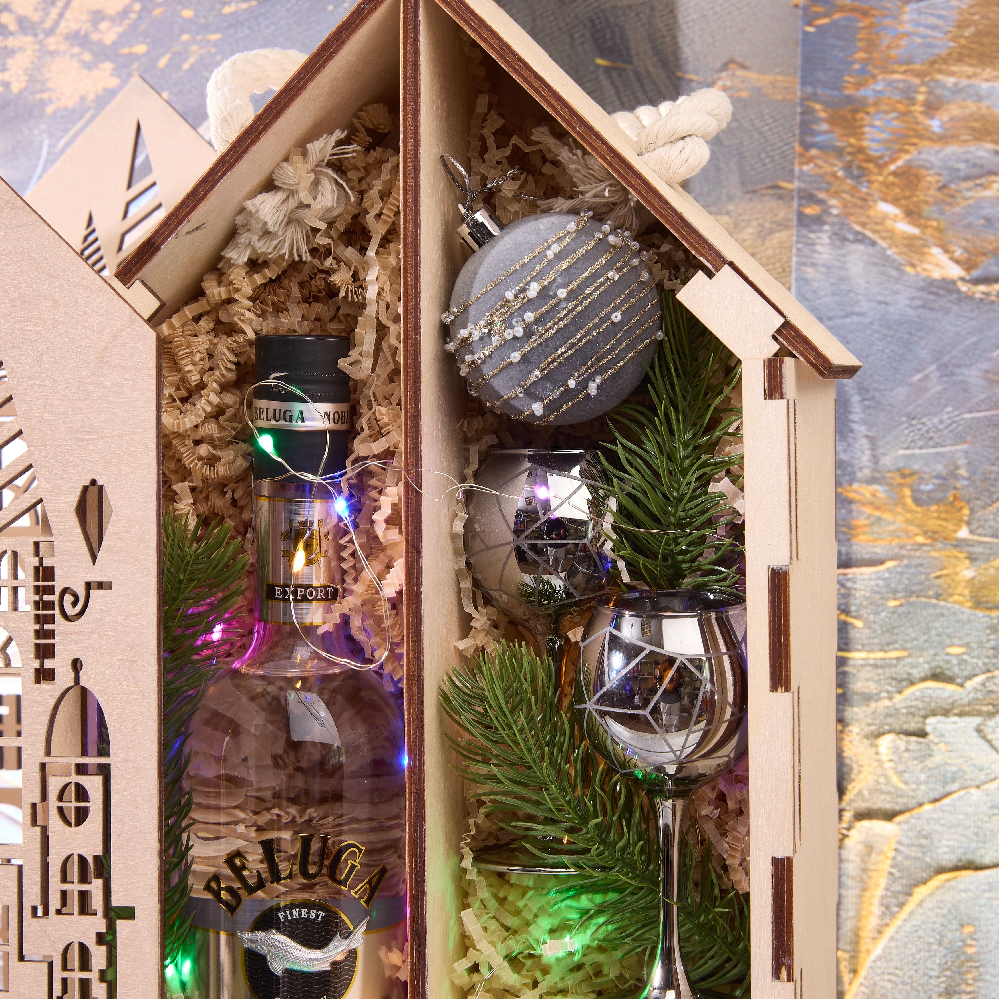 Подарочный набор "МОРОЗНЫЙ ДОМ"