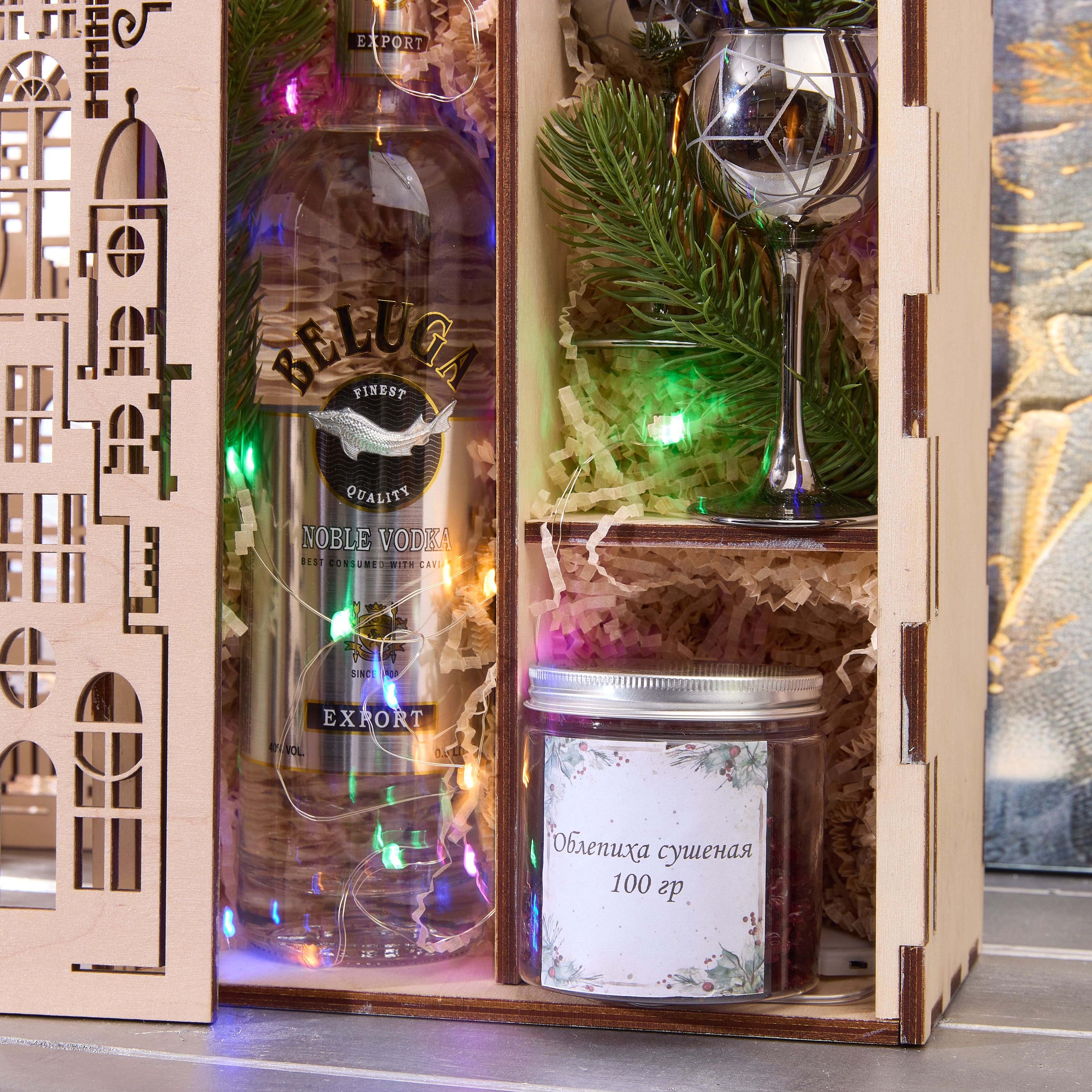 Подарочный набор "МОРОЗНЫЙ ДОМ"