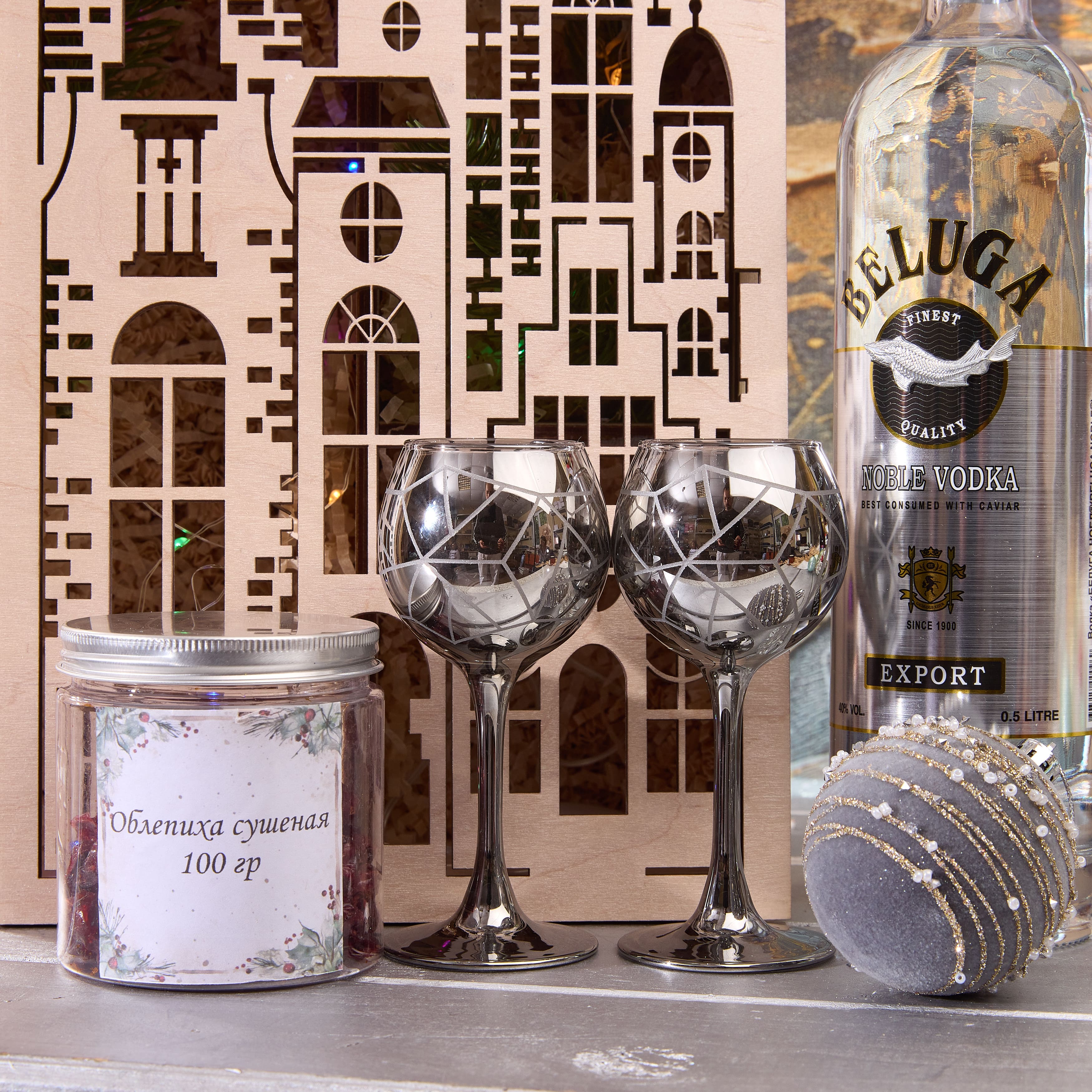 Подарочный набор "МОРОЗНЫЙ ДОМ"