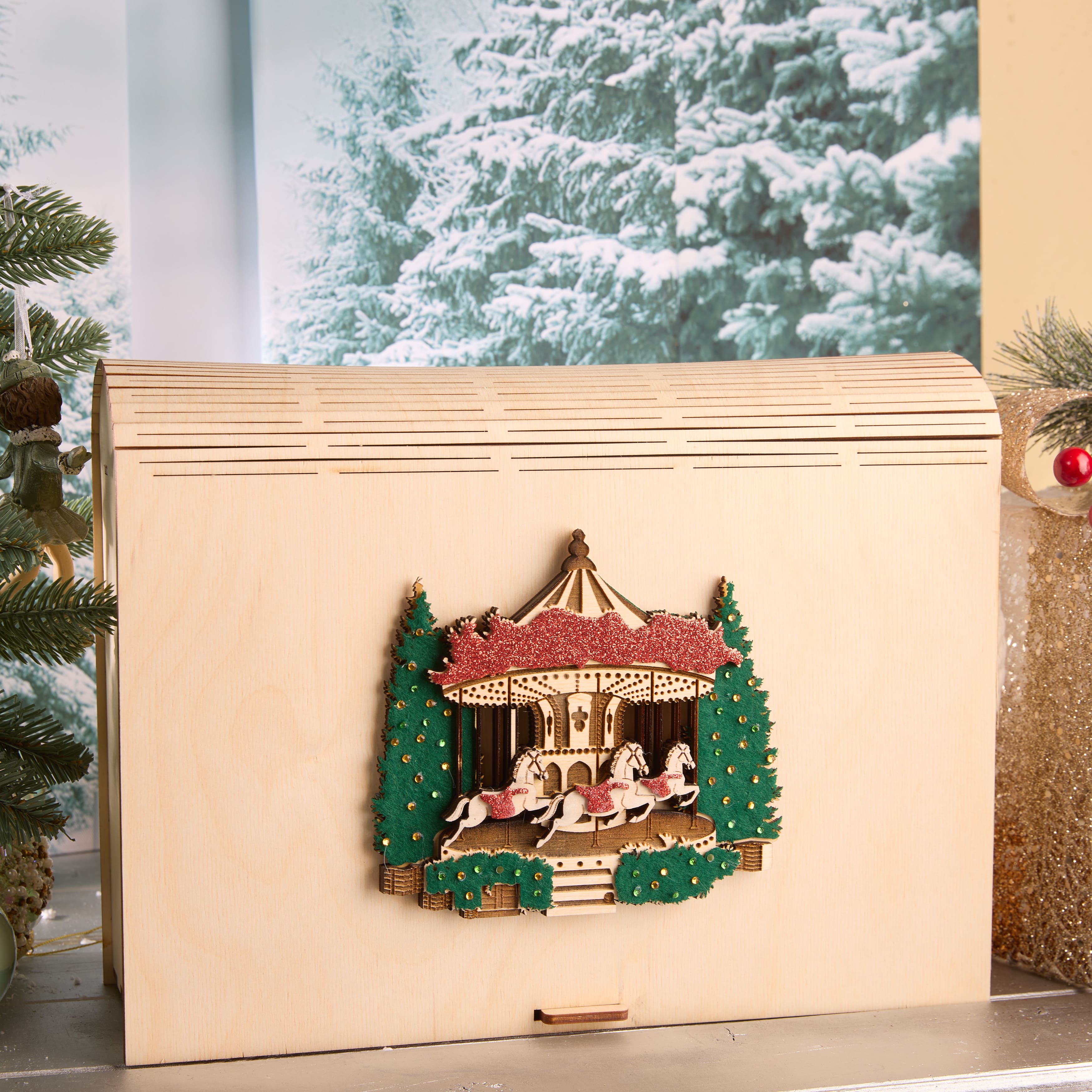 Подарочный набор "ПУШИСТАЯ ЁЛКА"