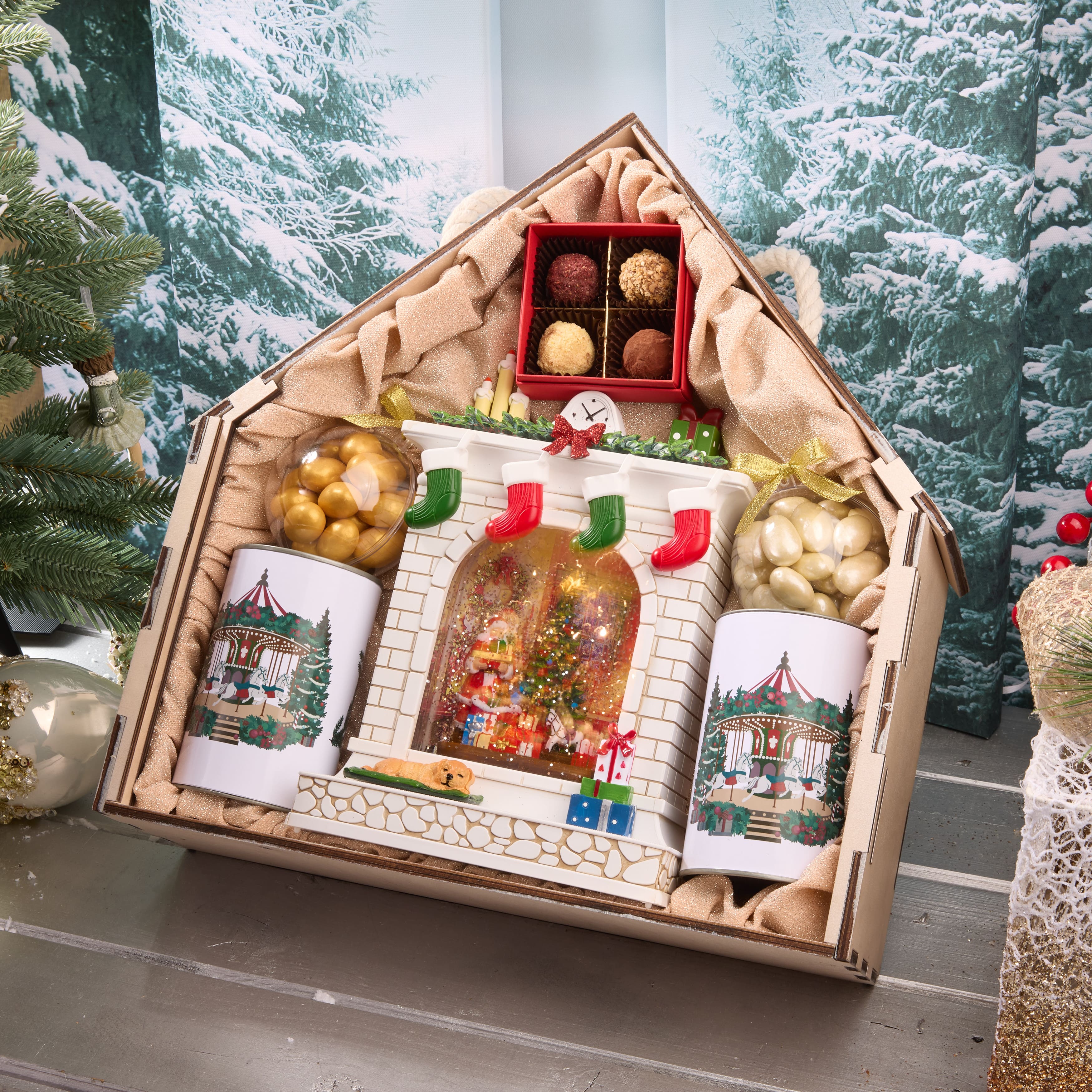 Подарочный набор "ДОМ С КАМИНОМ"