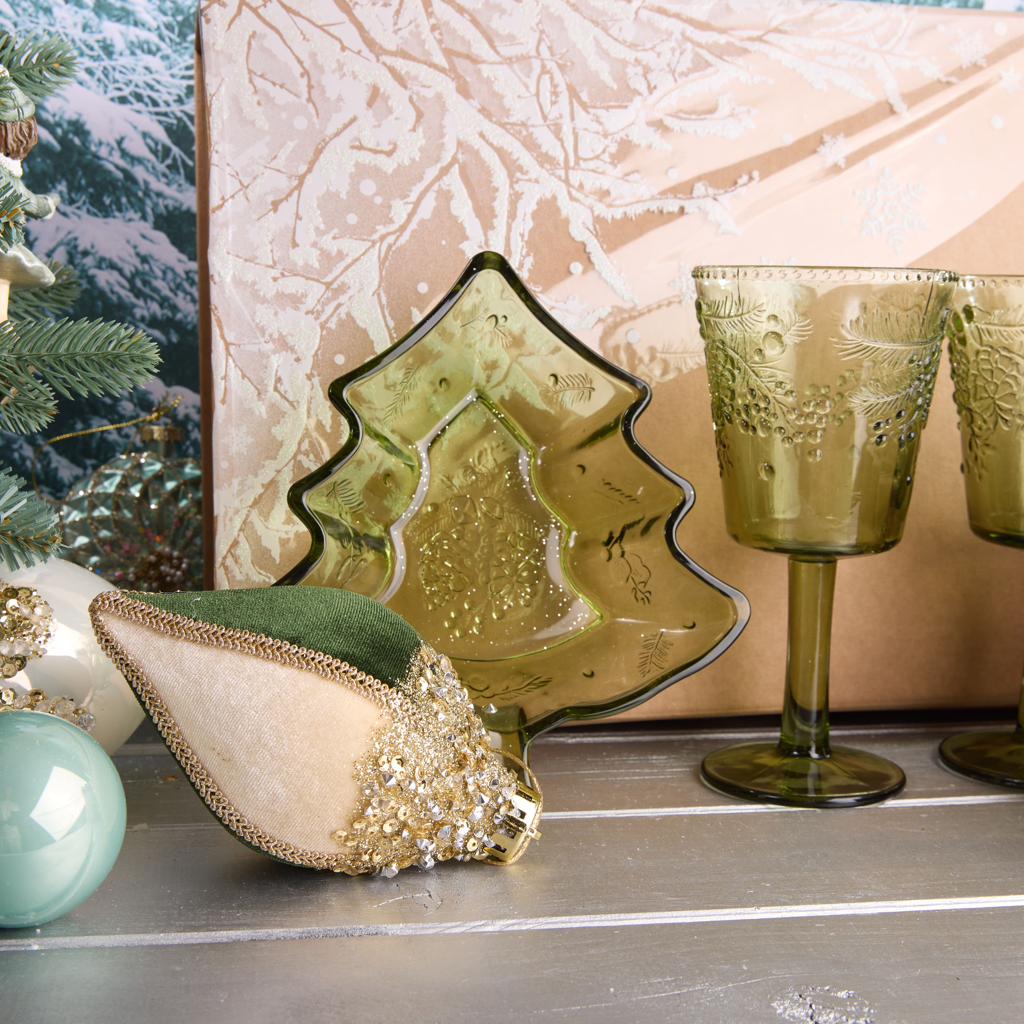 Подарочный набор "ЗАСНЕЖЕННЫЕ ВЕТВИ"