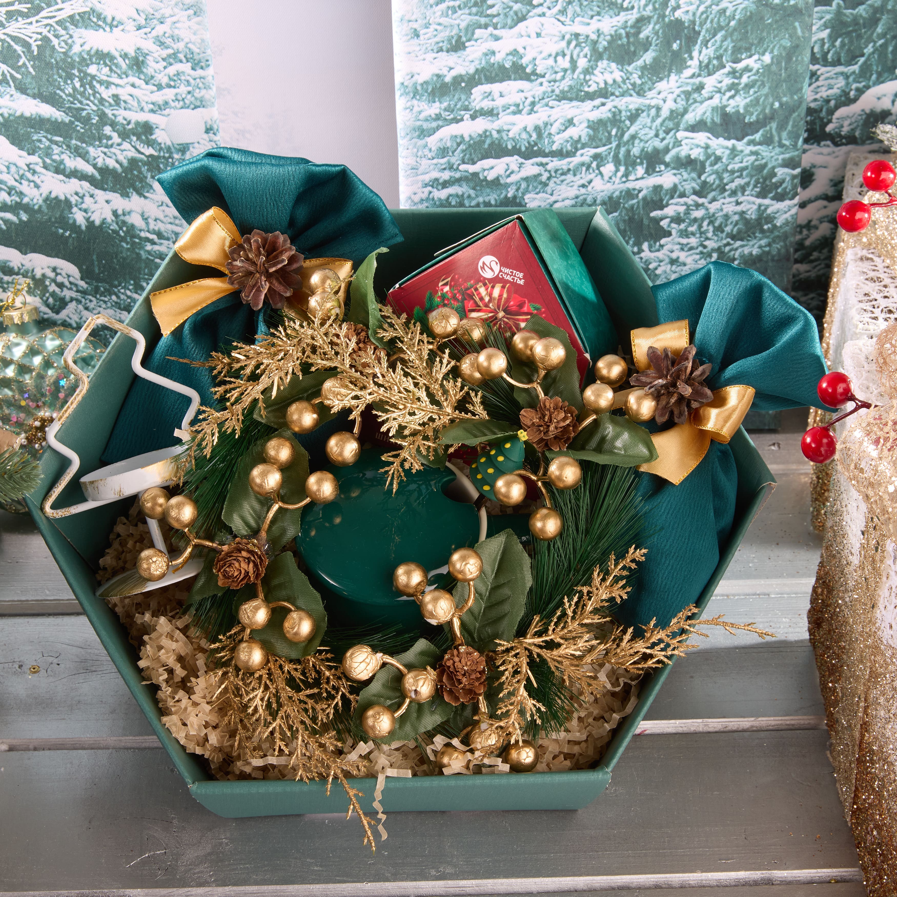 Подарочный набор "ЗОЛОТОЙ ВЕНОК"