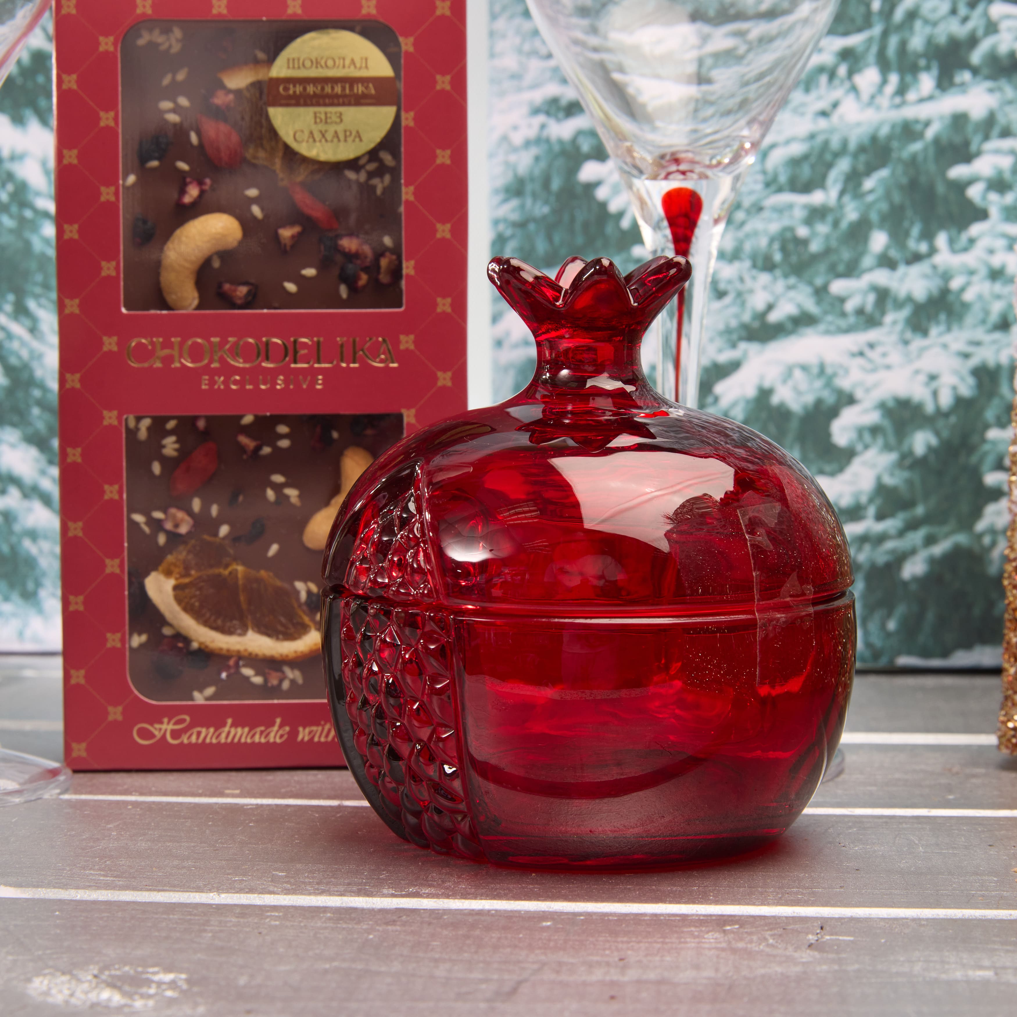 Подарочный набор "ГРАНАТОВЫЙ БРАСЛЕТ"