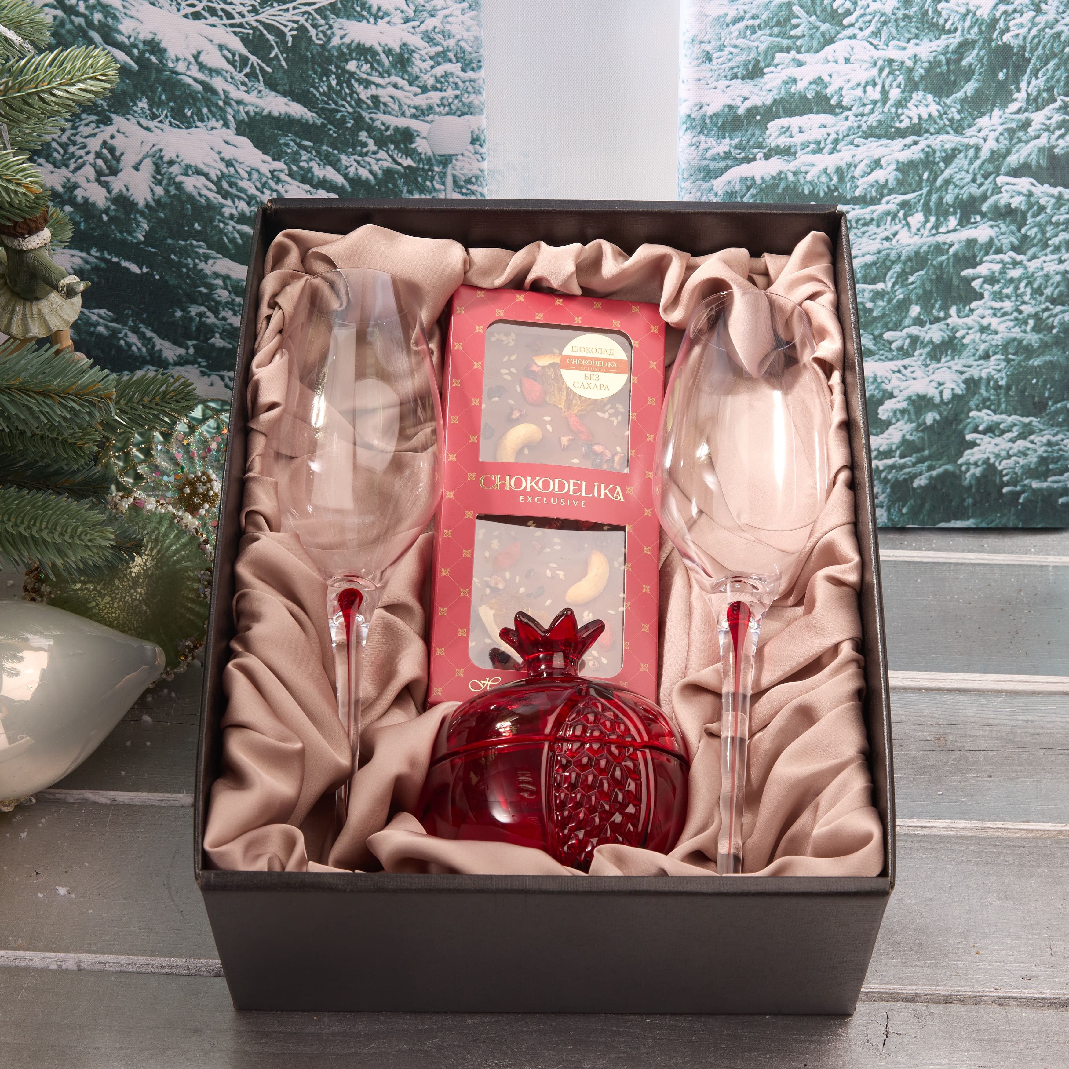 Подарочный набор "ГРАНАТОВЫЙ БРАСЛЕТ"