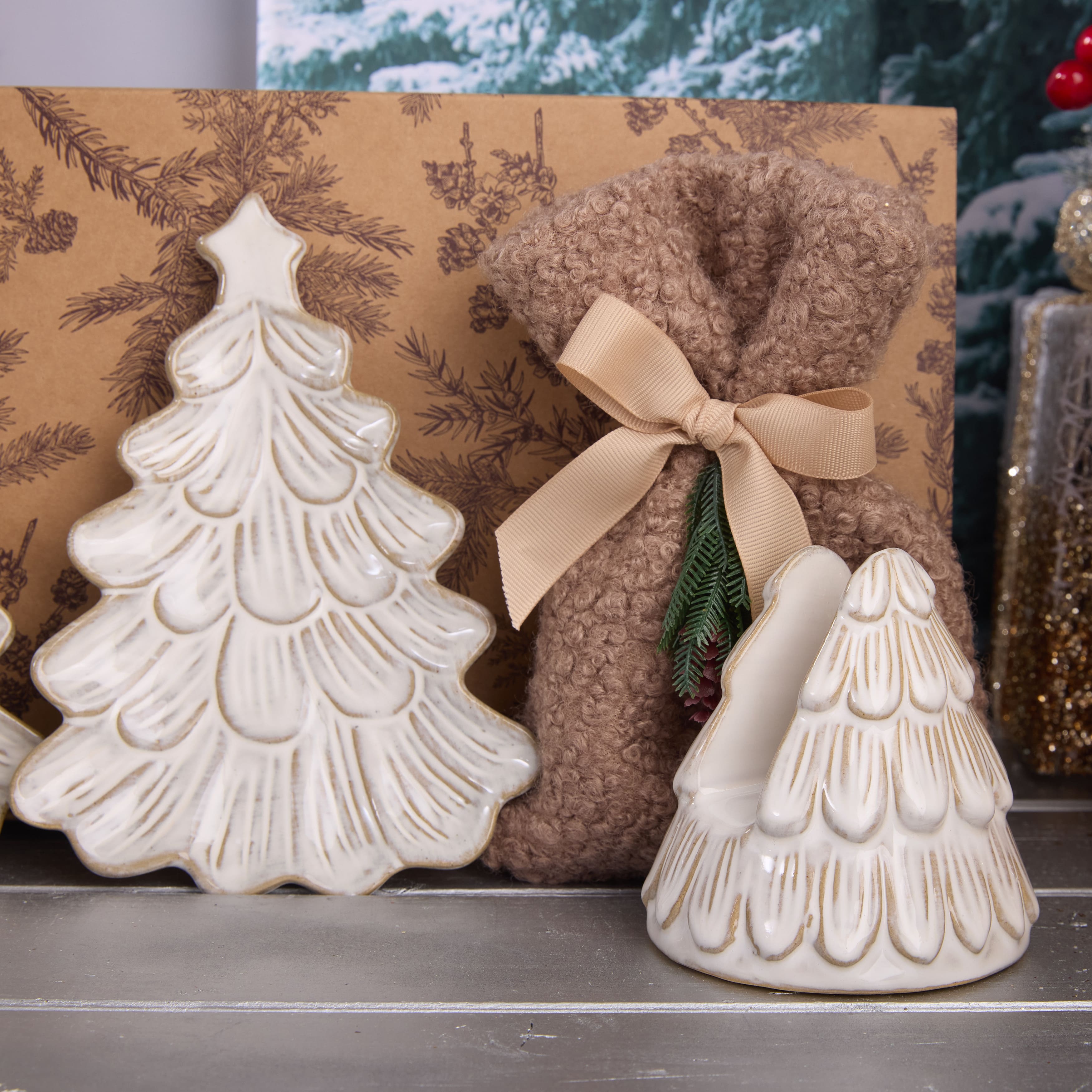 Подарочный набор "КРАФТОВЫЕ ЕЛИ"