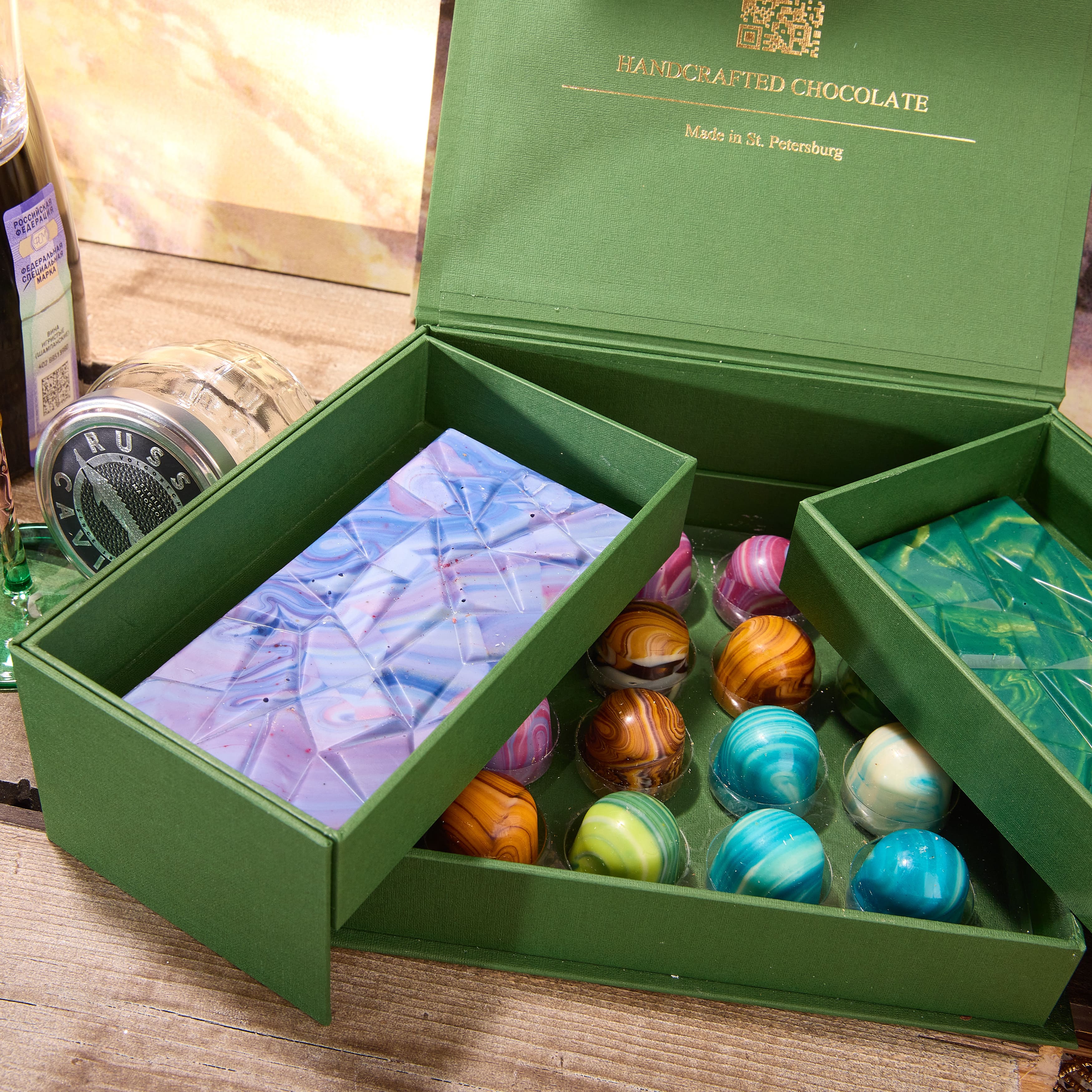 Подарочный набор "ЧИСТЫЙ ИЗУМРУД"