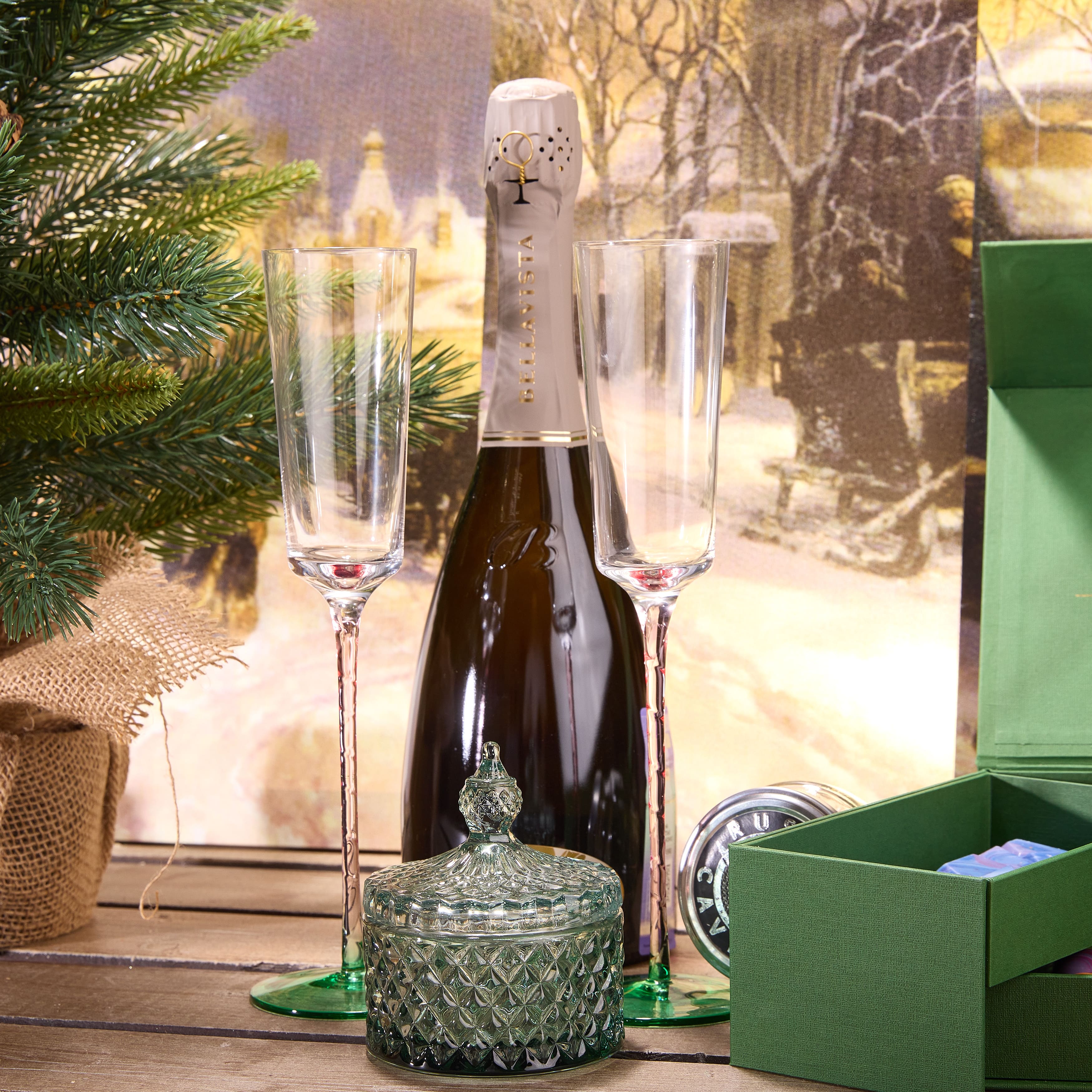 Подарочный набор "ЧИСТЫЙ ИЗУМРУД"