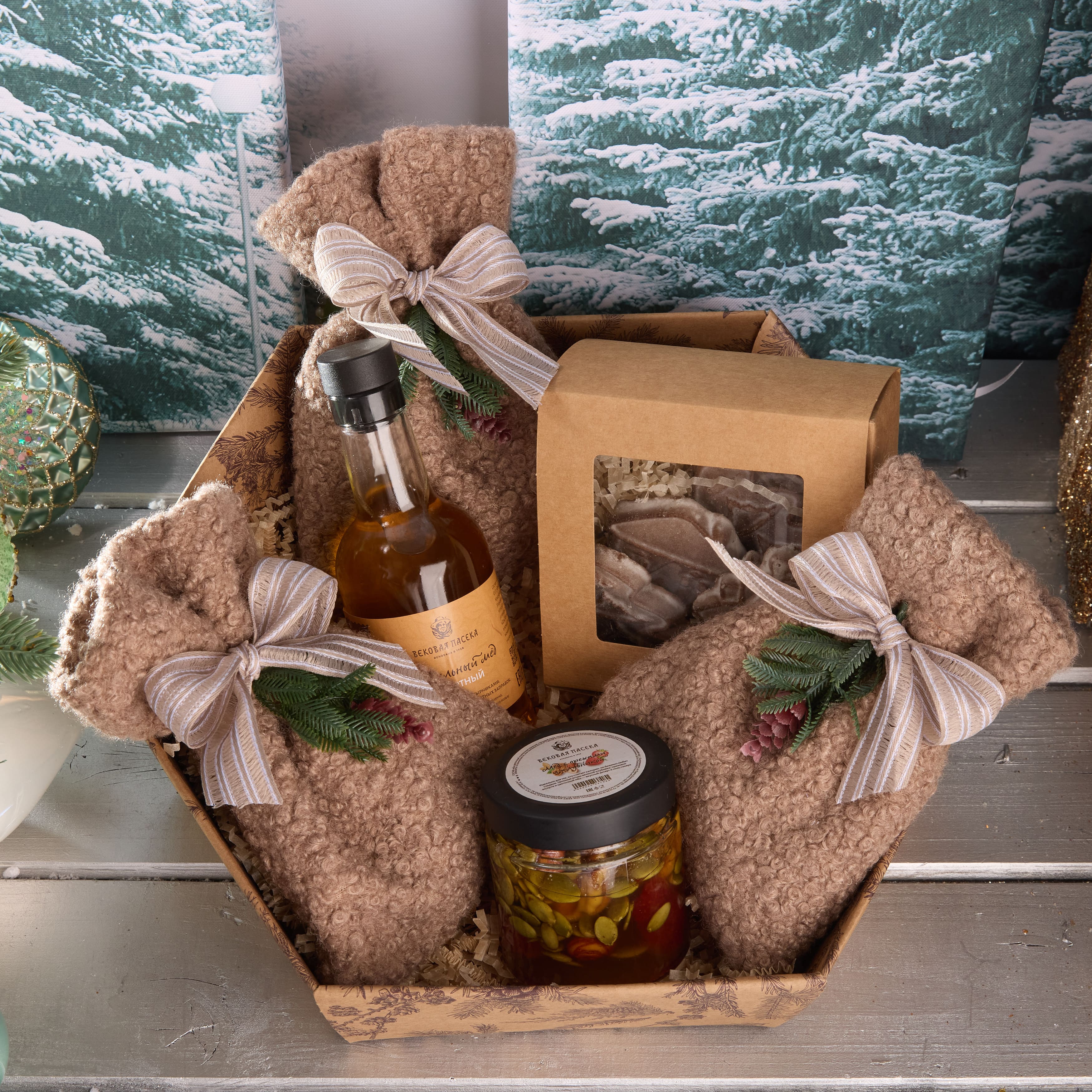 Подарочный набор "МЕДОВЫЙ ПРЯНИК"