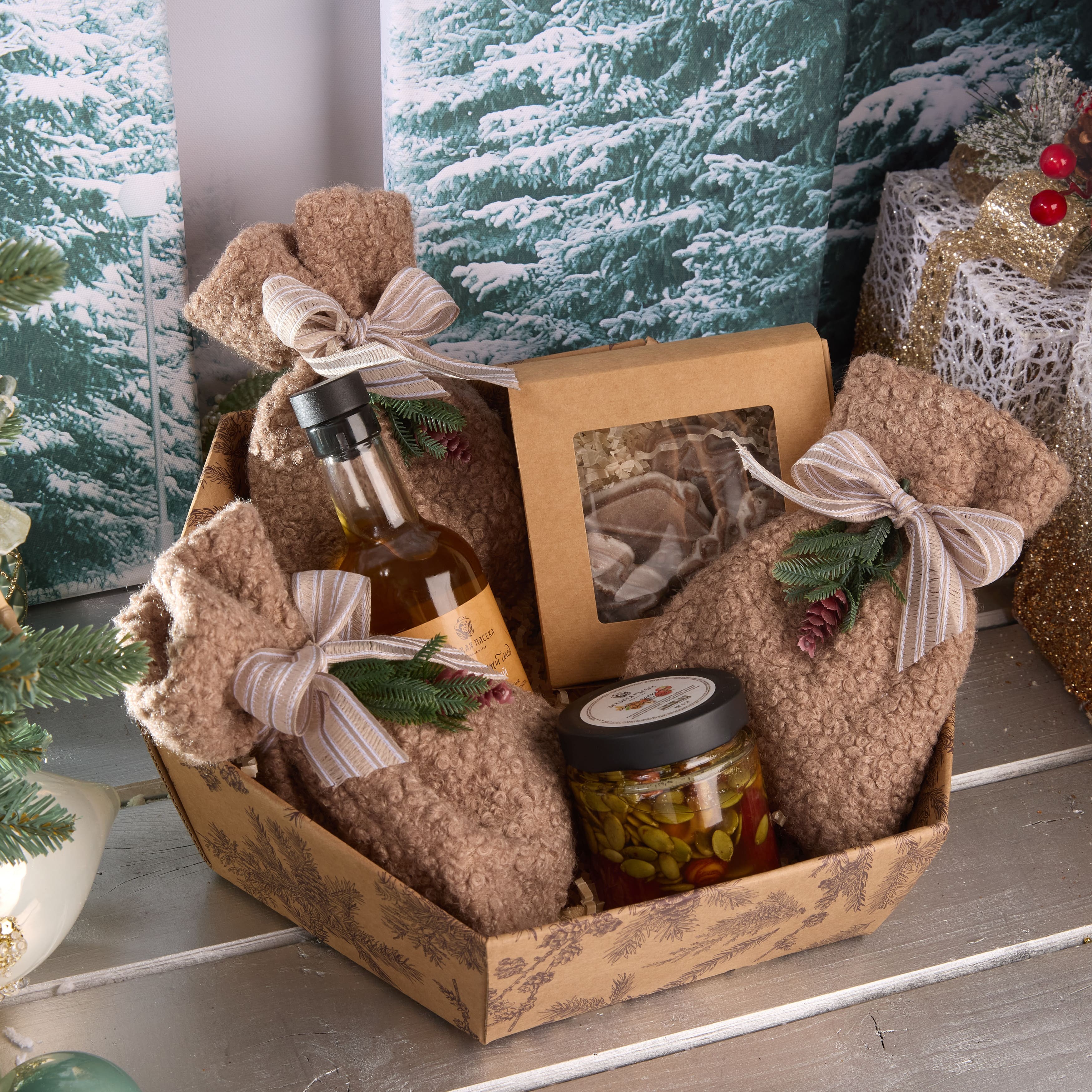 Подарочный набор "МЕДОВЫЙ ПРЯНИК"