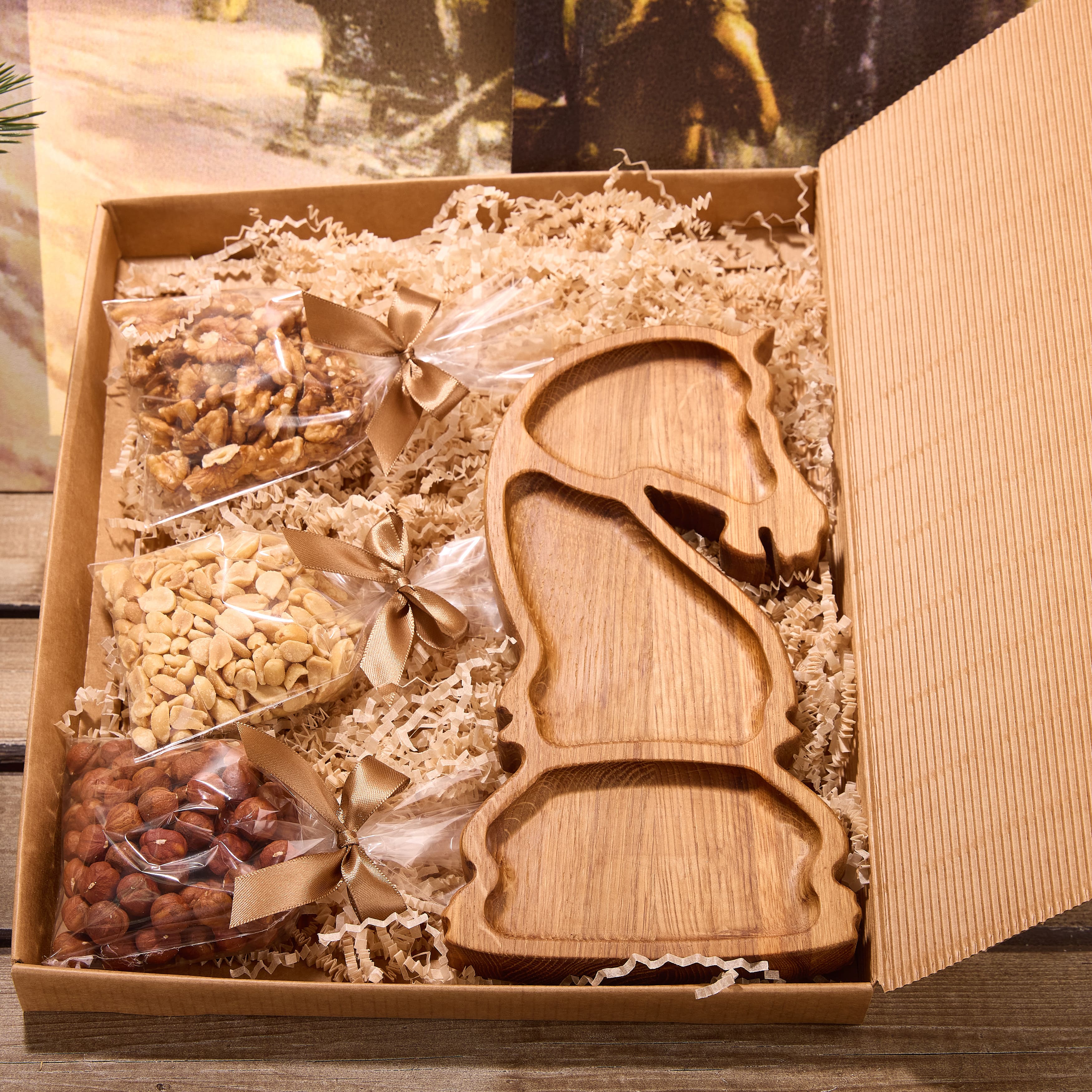 Подарочный набор "ШАХМАТНЫЙ КОНЬ"