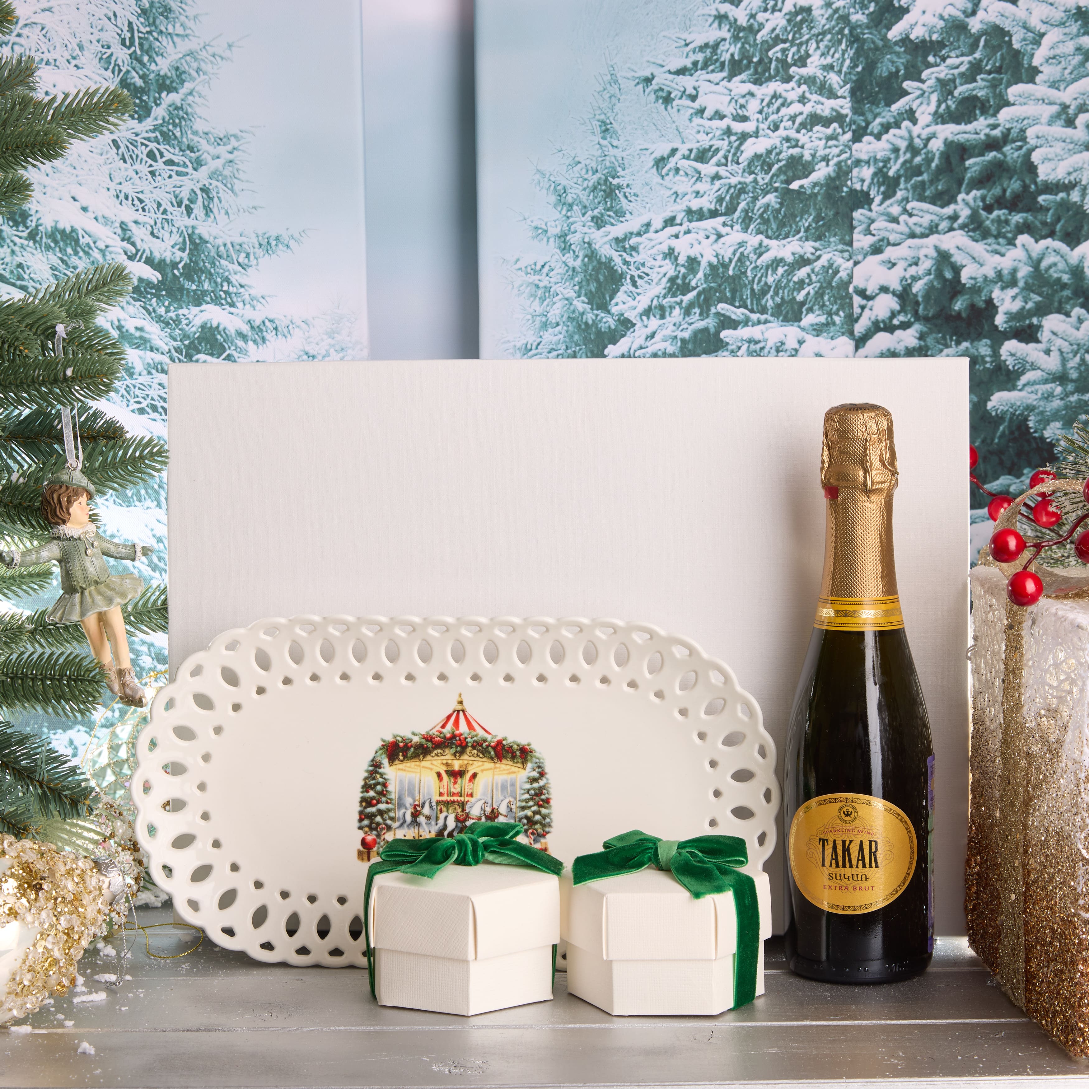 Подарочный набор "СНЕГ КРУЖИТСЯ"