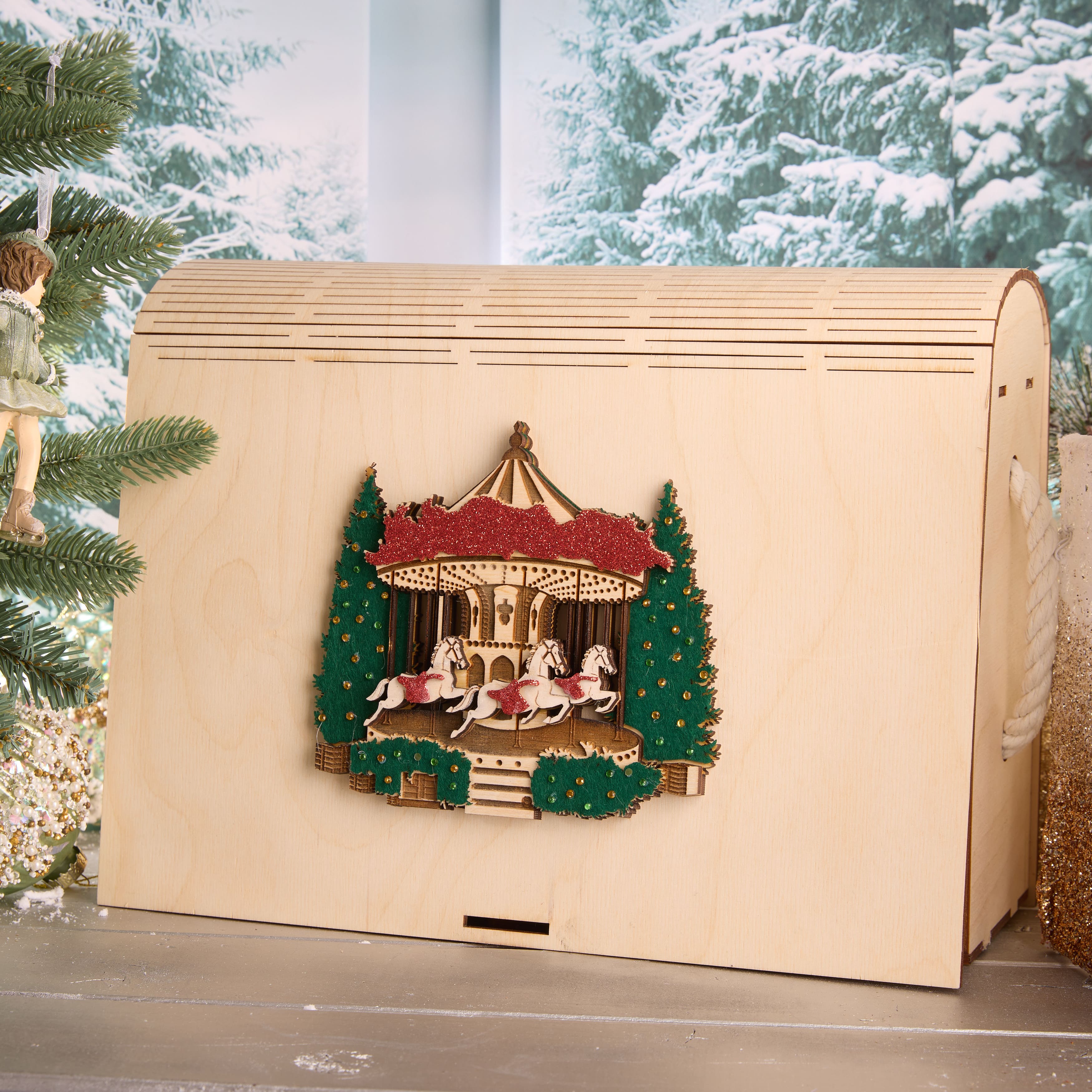 Подарочный набор "ПУШИСТАЯ ЁЛКА"