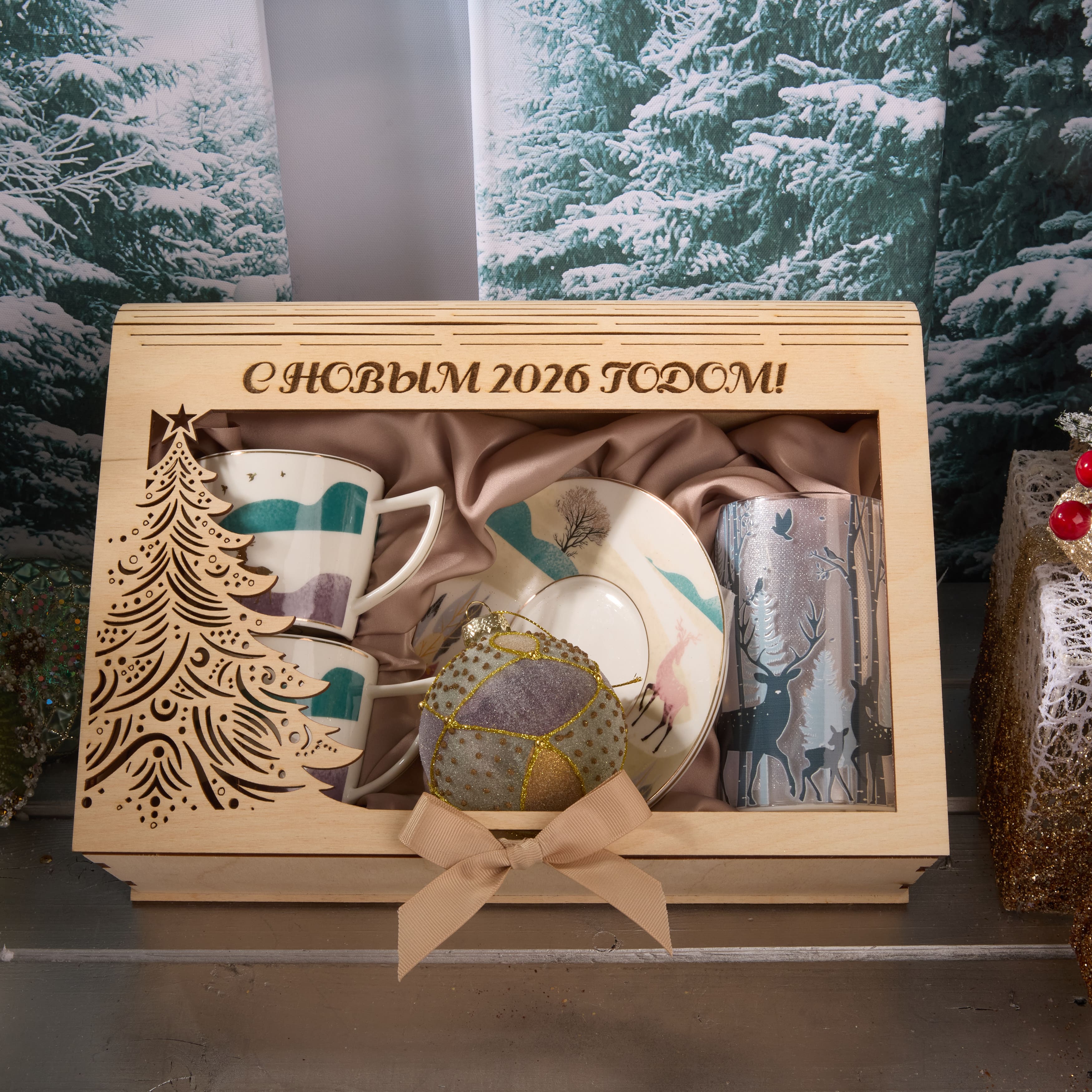 Подарочный набор "ОКНО В ЛЕС"