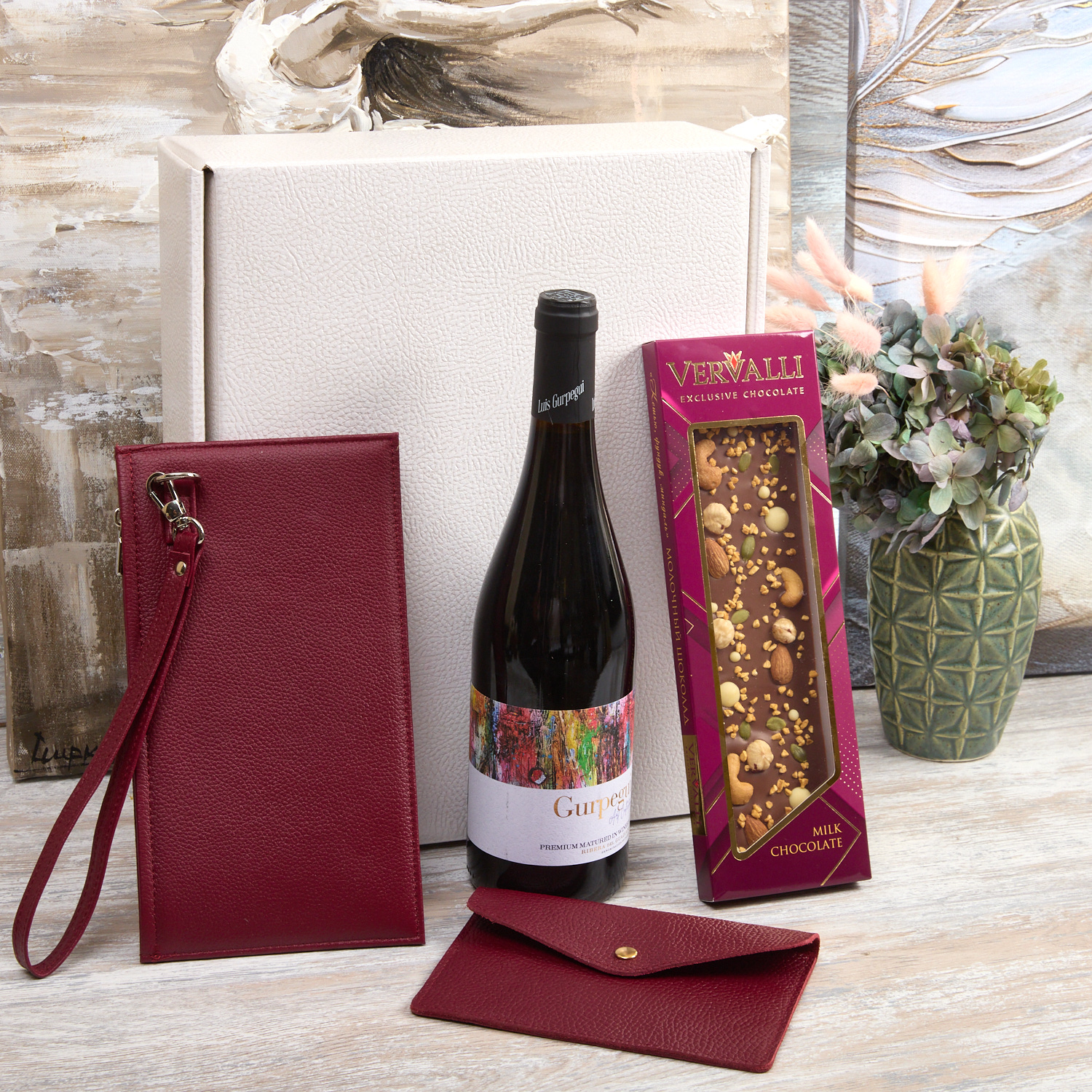 Подарочный набор "Бургундия"